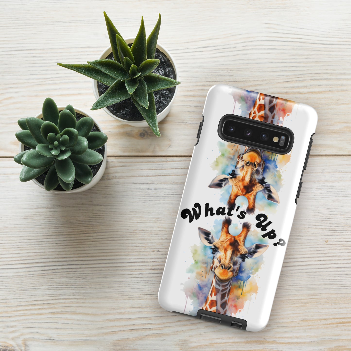 WHAT'S UP? GIRAFFE Tough case for Samsung®