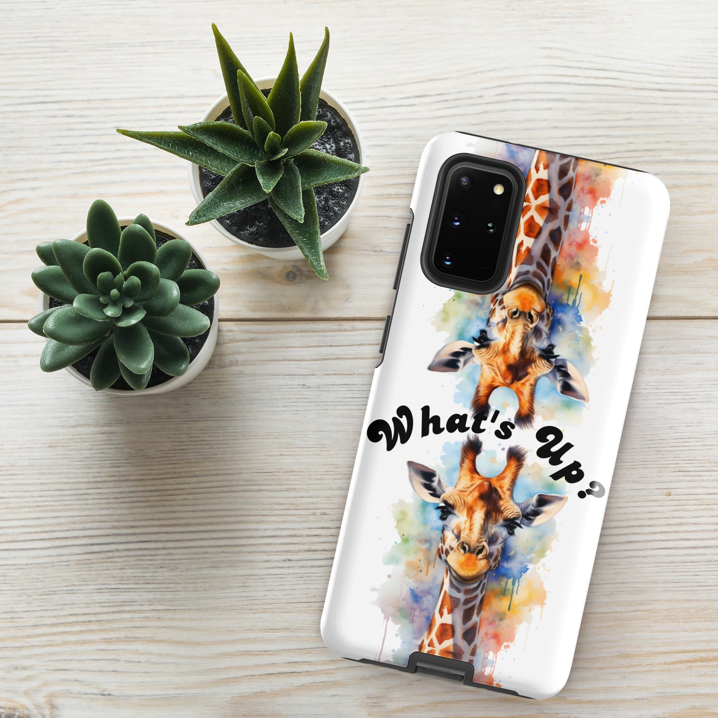 WHAT'S UP? GIRAFFE Tough case for Samsung®