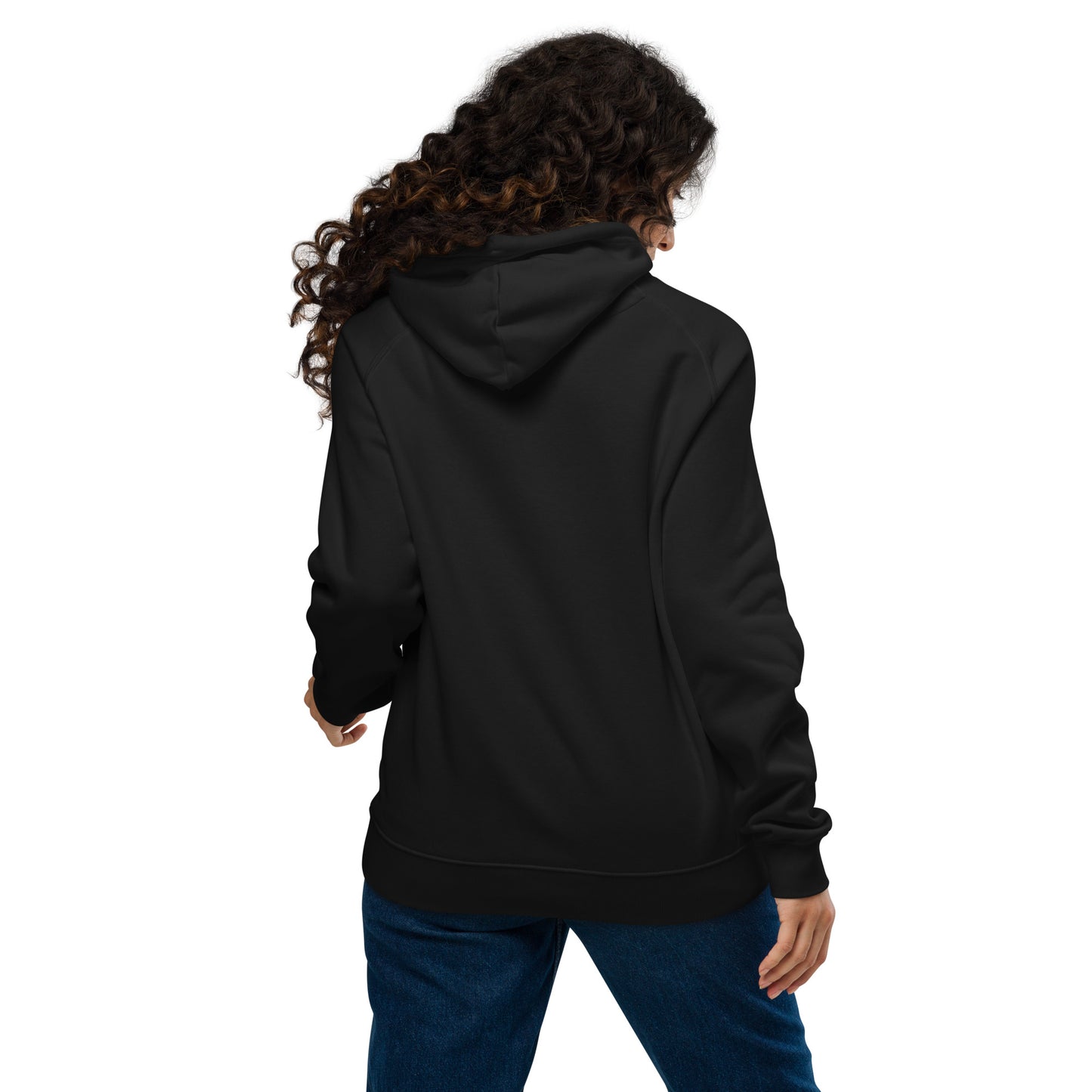 HUMOROUS OVERTHINK THIS Unisex eco raglan hoodie