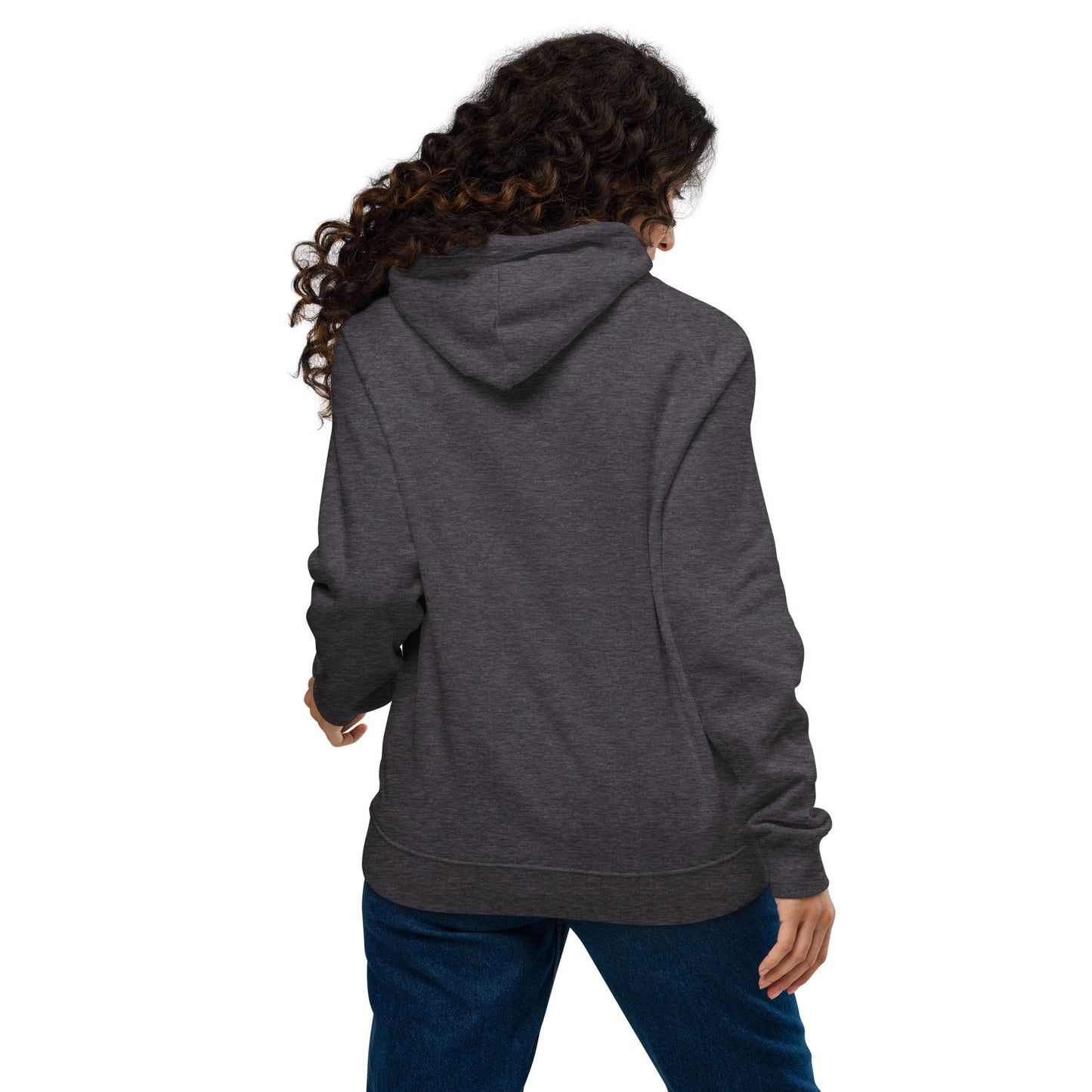 FAITH MOVES MOUNTAINS Unisex eco raglan hoodie