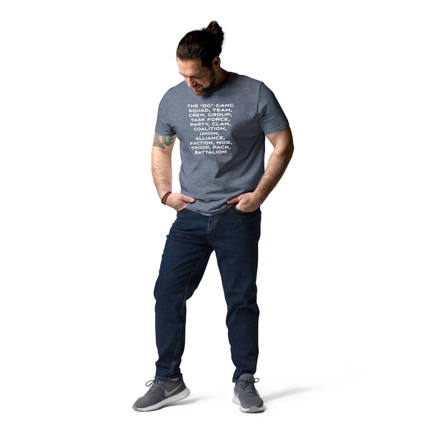 THE "OG CREW" Unisex organic cotton t-shirt