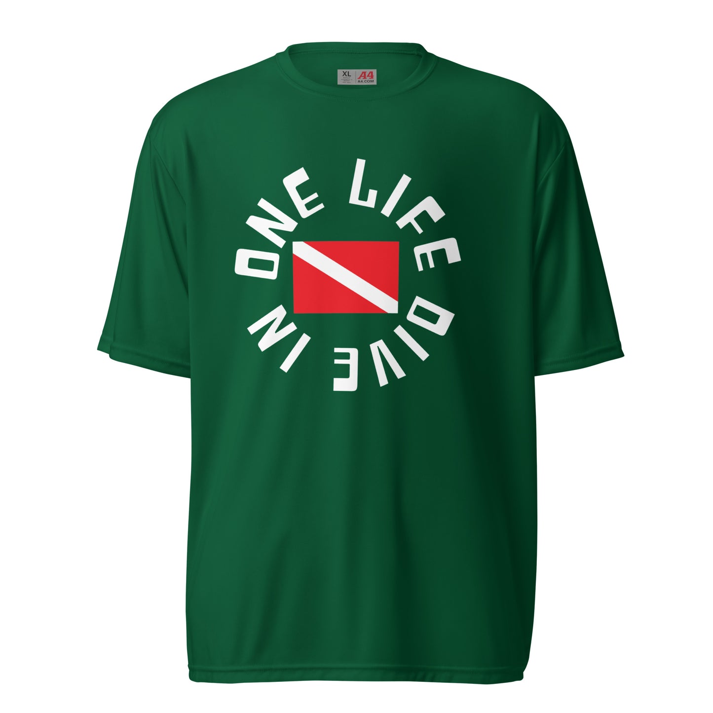 DIVE IN Unisex performance crew neck t-shirt