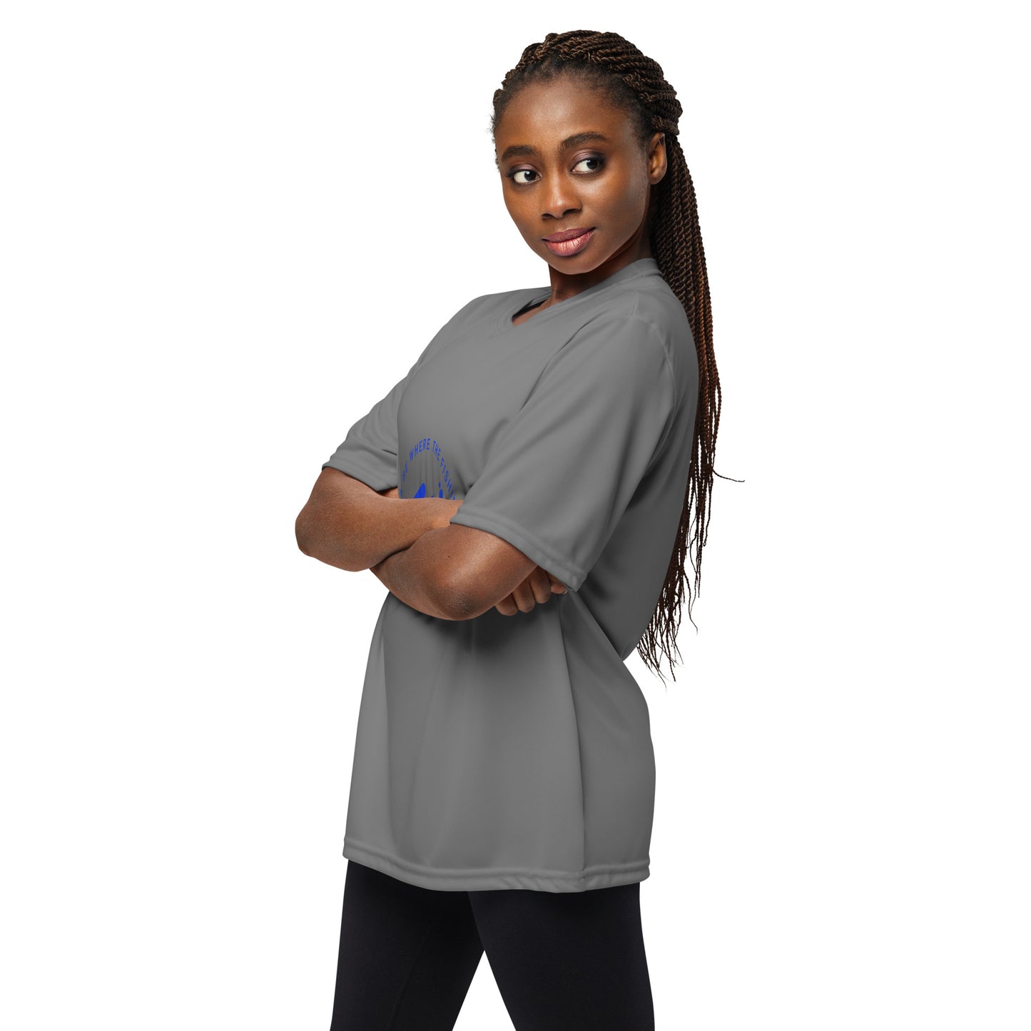 Unisex performance crew neck t-shirt