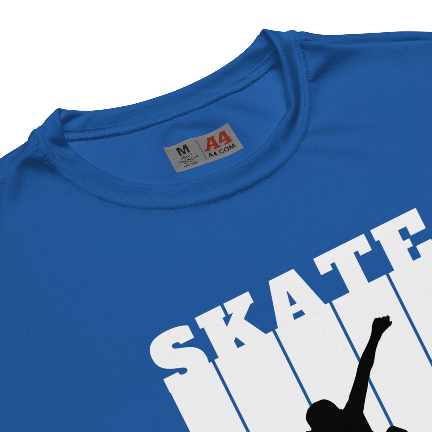 COOL SKATE Unisex performance crew neck t-shirt