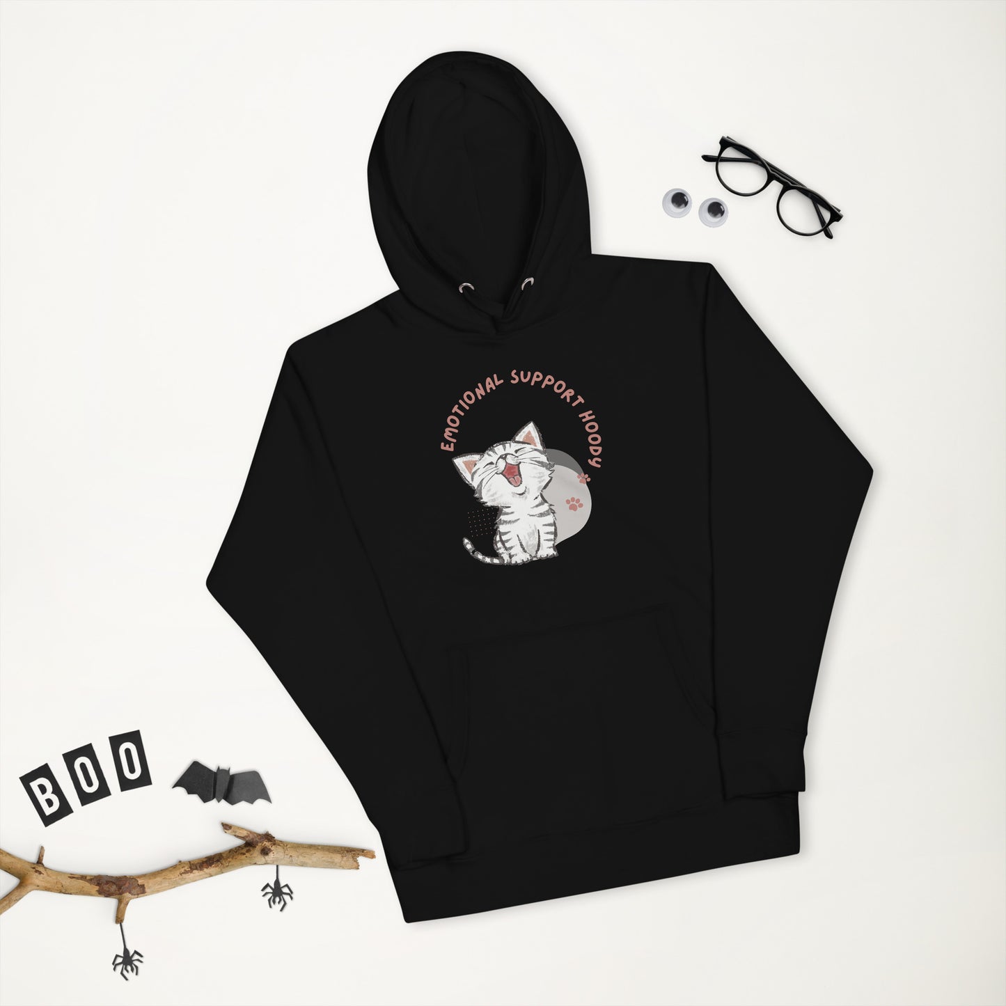 Kitty Emotional Support Unisex Hoodie