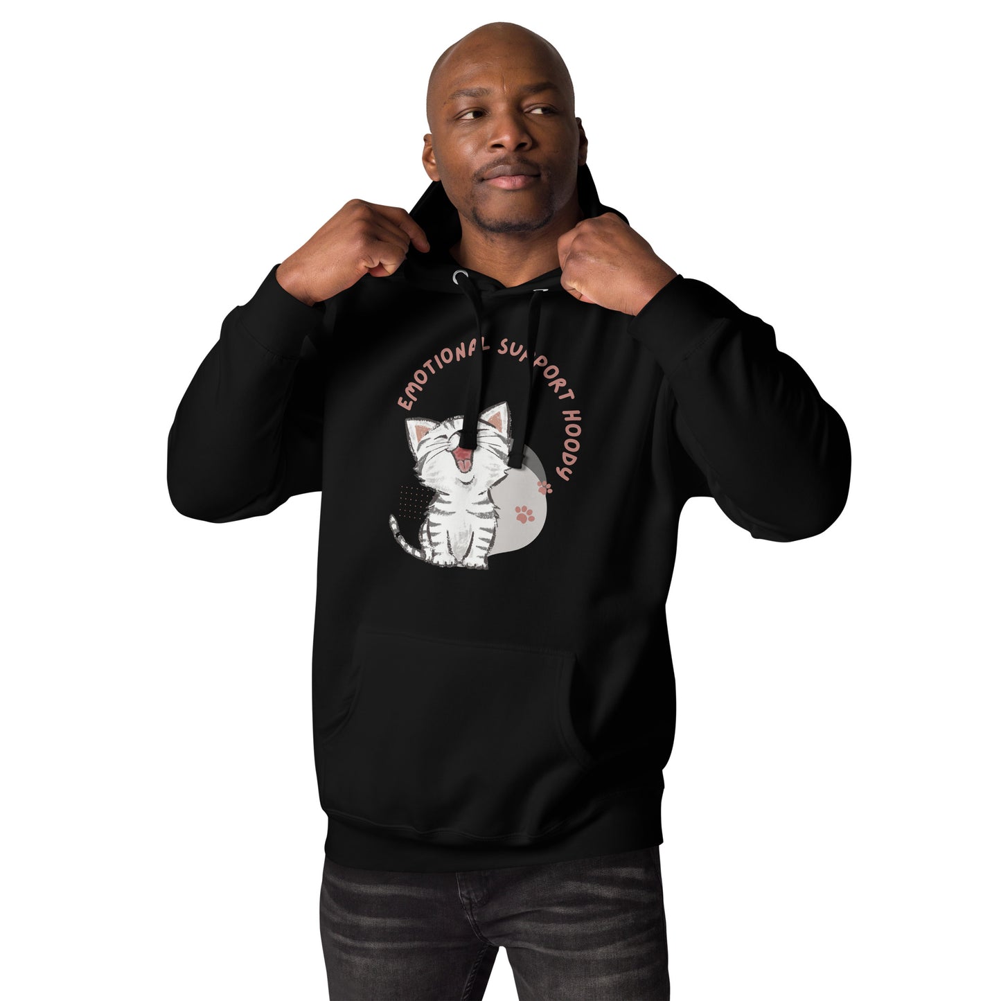 Kitty Emotional Support Unisex Hoodie