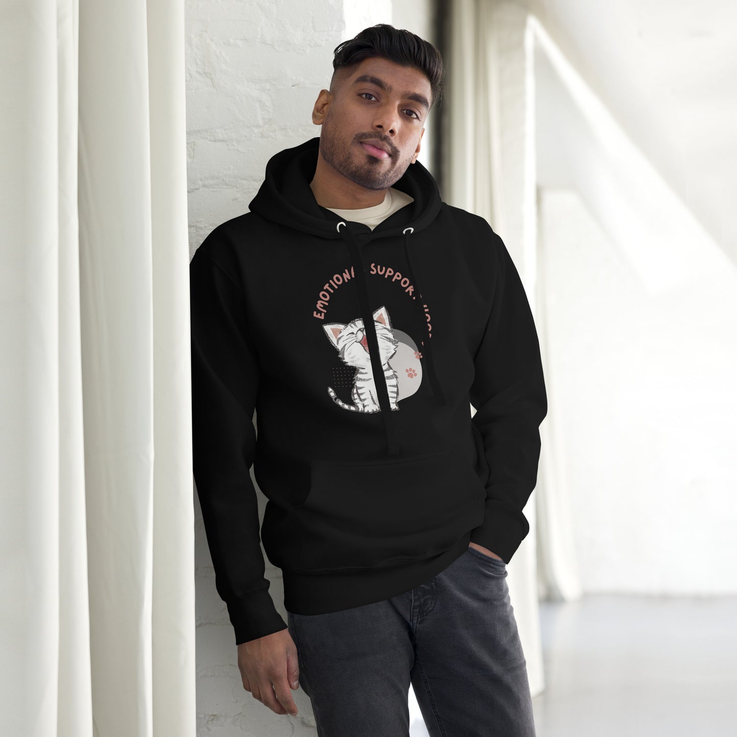 Kitty Emotional Support Unisex Hoodie