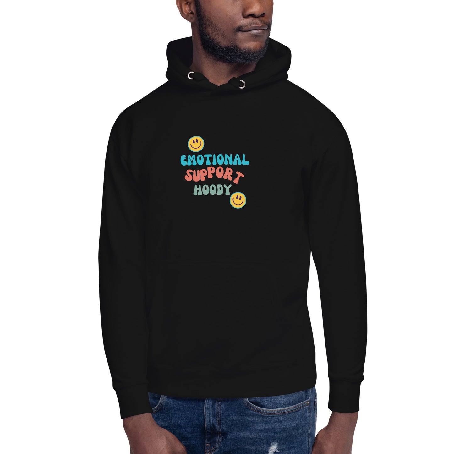 Humor Emotional Support Unisex Hoodie