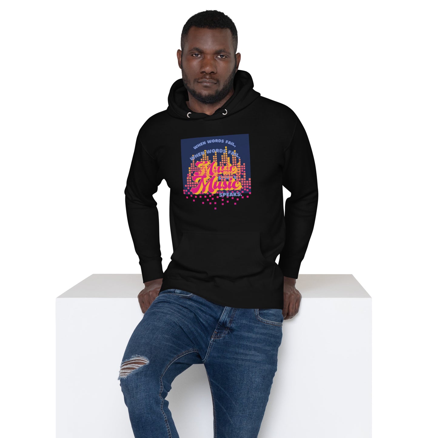 Music Speaks Unisex Hoodie