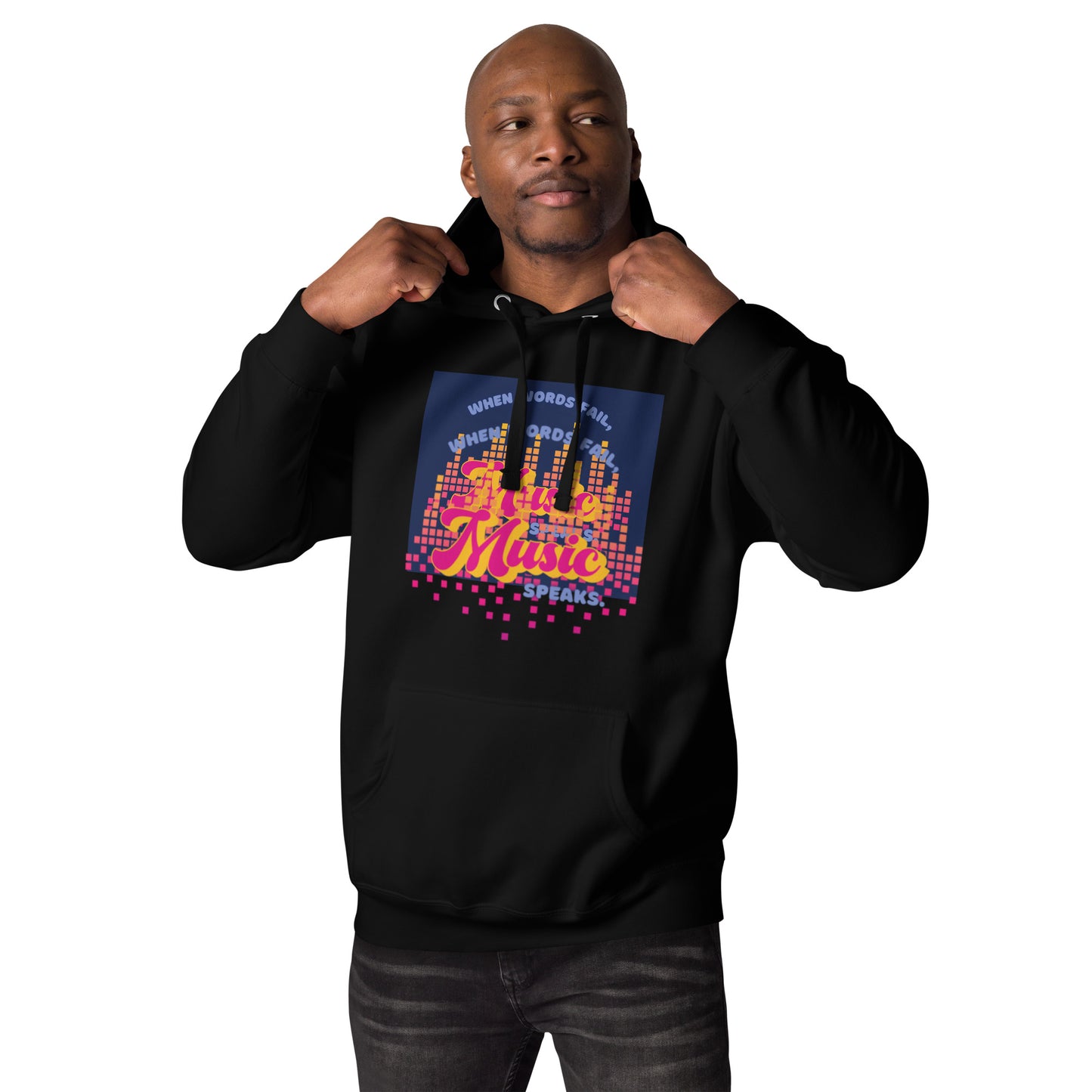 Music Speaks Unisex Hoodie