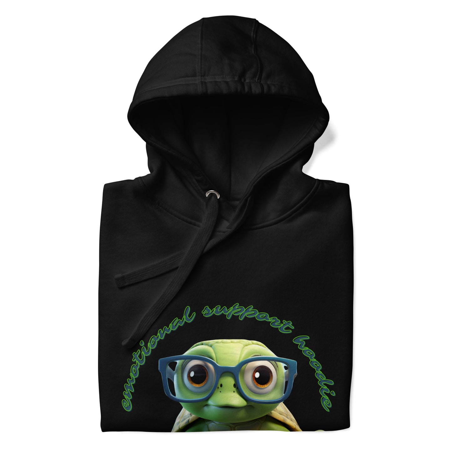 CUTE TURTLE EMOTIONAL SUPPORT Unisex Hoodie