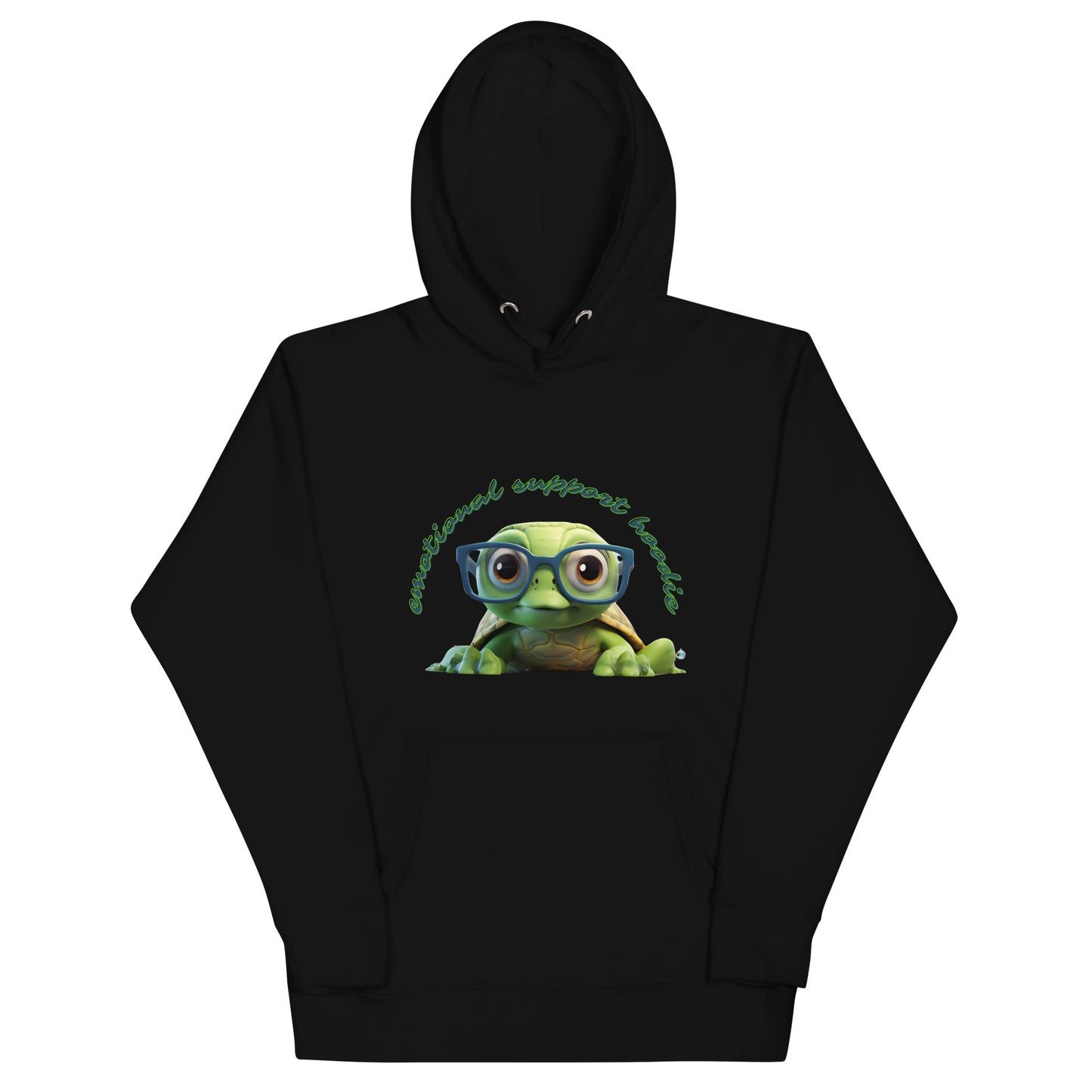 CUTE TURTLE EMOTIONAL SUPPORT Unisex Hoodie