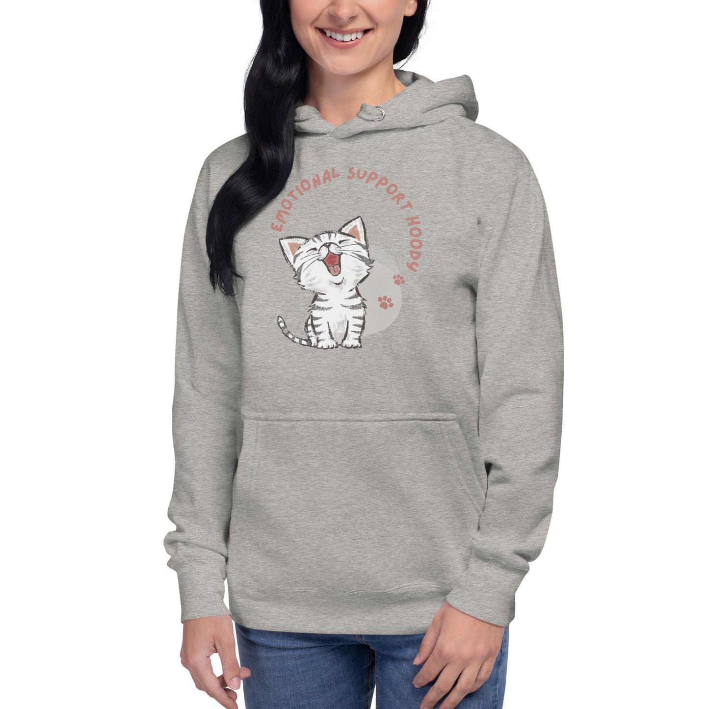 Kitty Emotional Support Unisex Hoodie