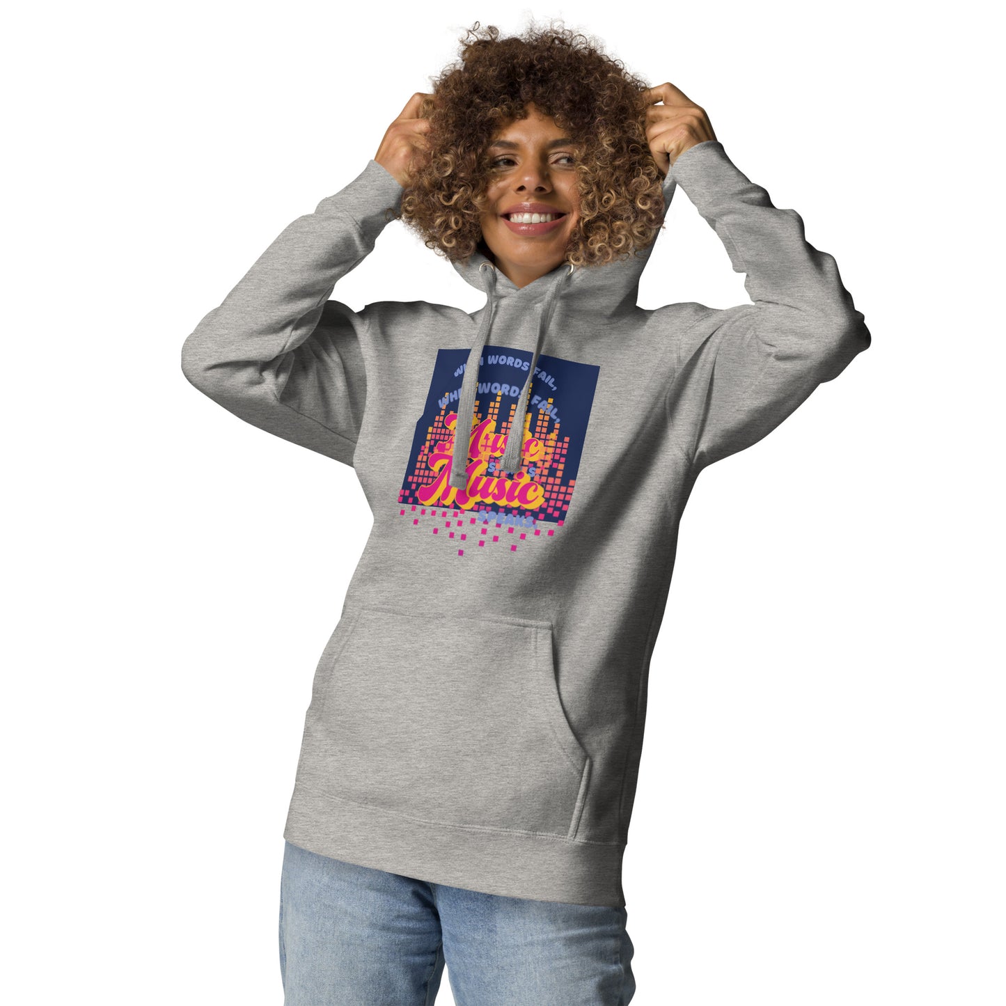 Music Speaks Unisex Hoodie