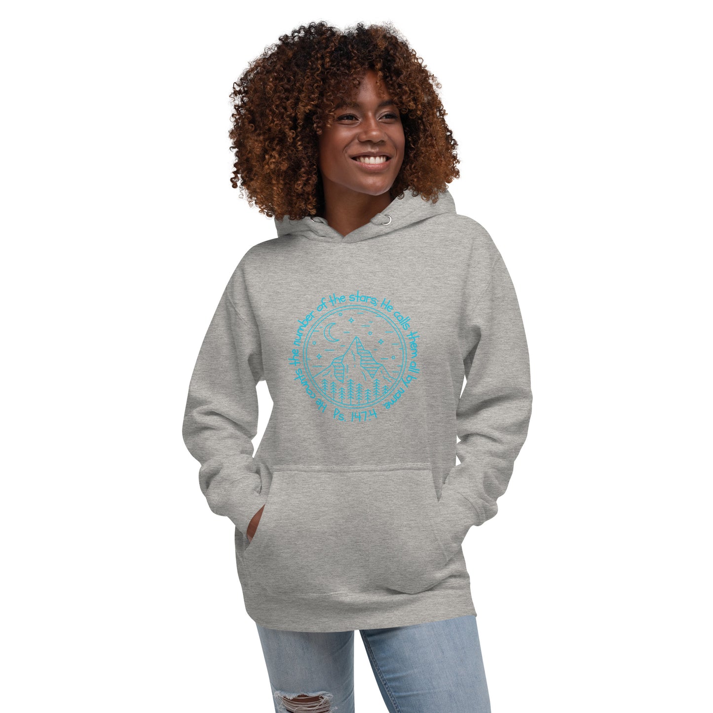 Psalm 147:4 Unisex Hoodie