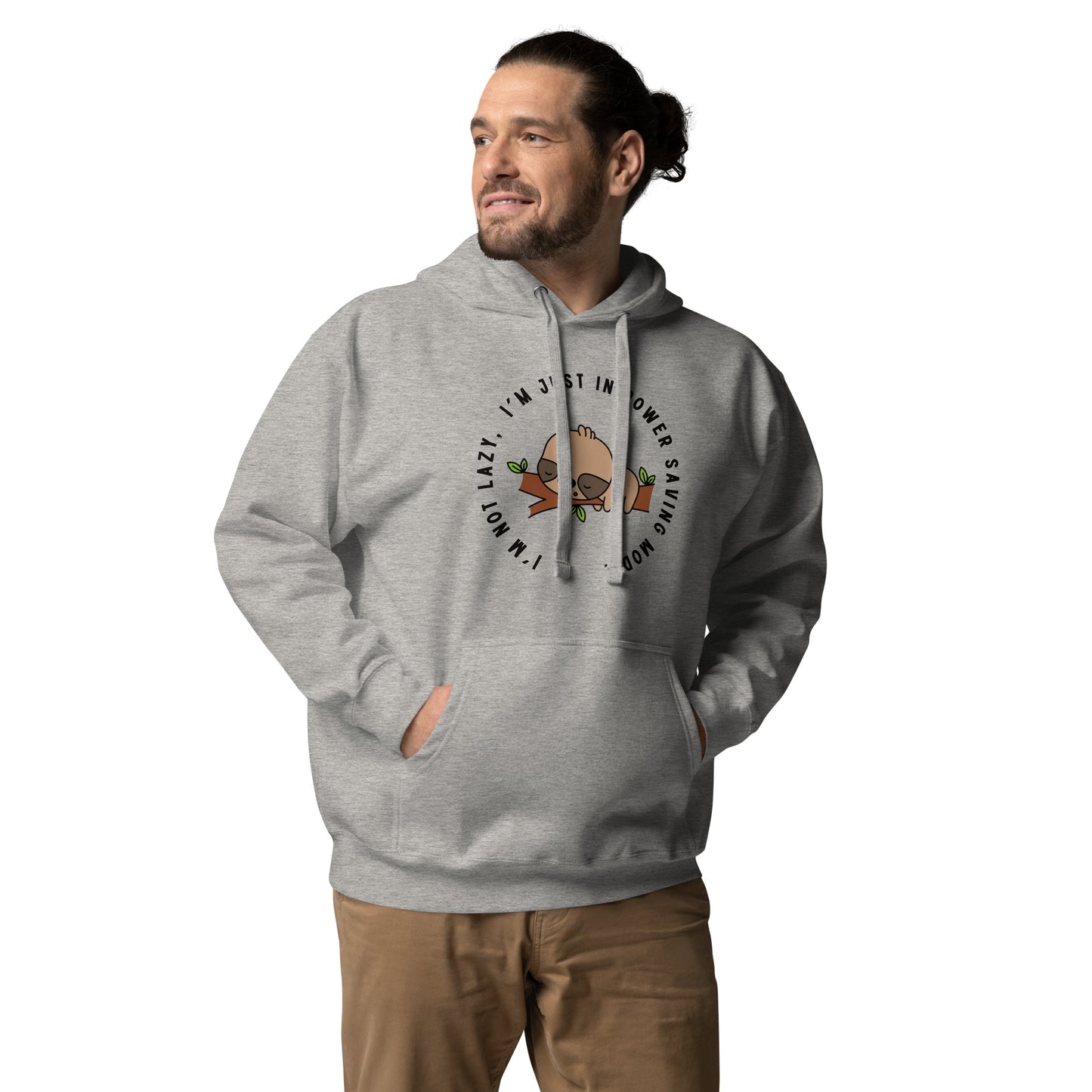 Sloth Battery Saver Mode Unisex Hoodie