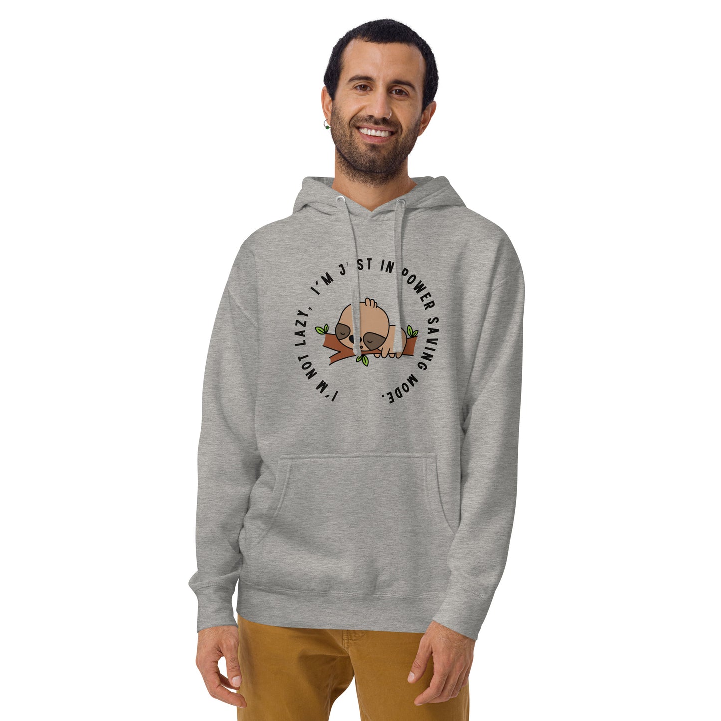 Sloth Battery Saver Mode Unisex Hoodie