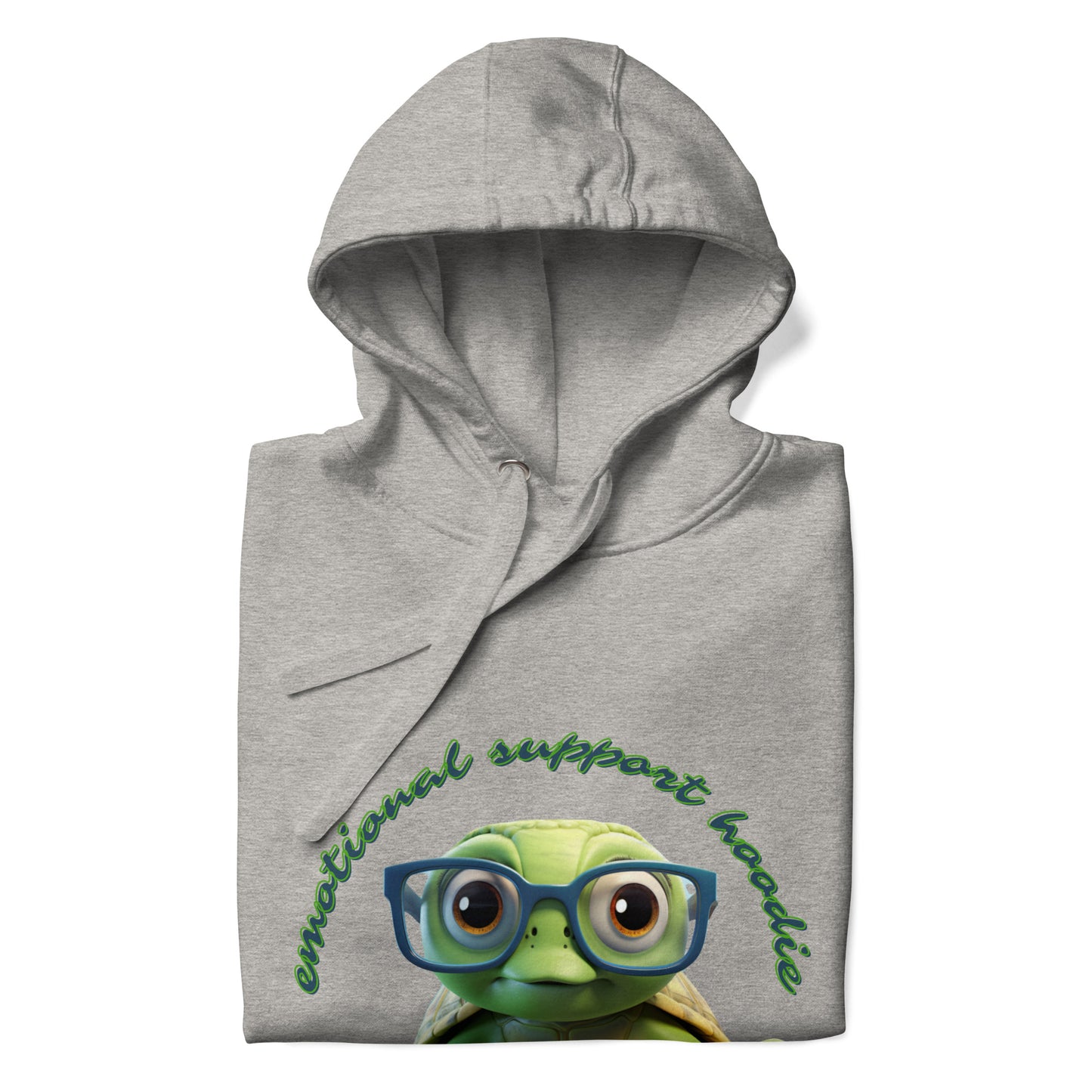 CUTE TURTLE EMOTIONAL SUPPORT Unisex Hoodie