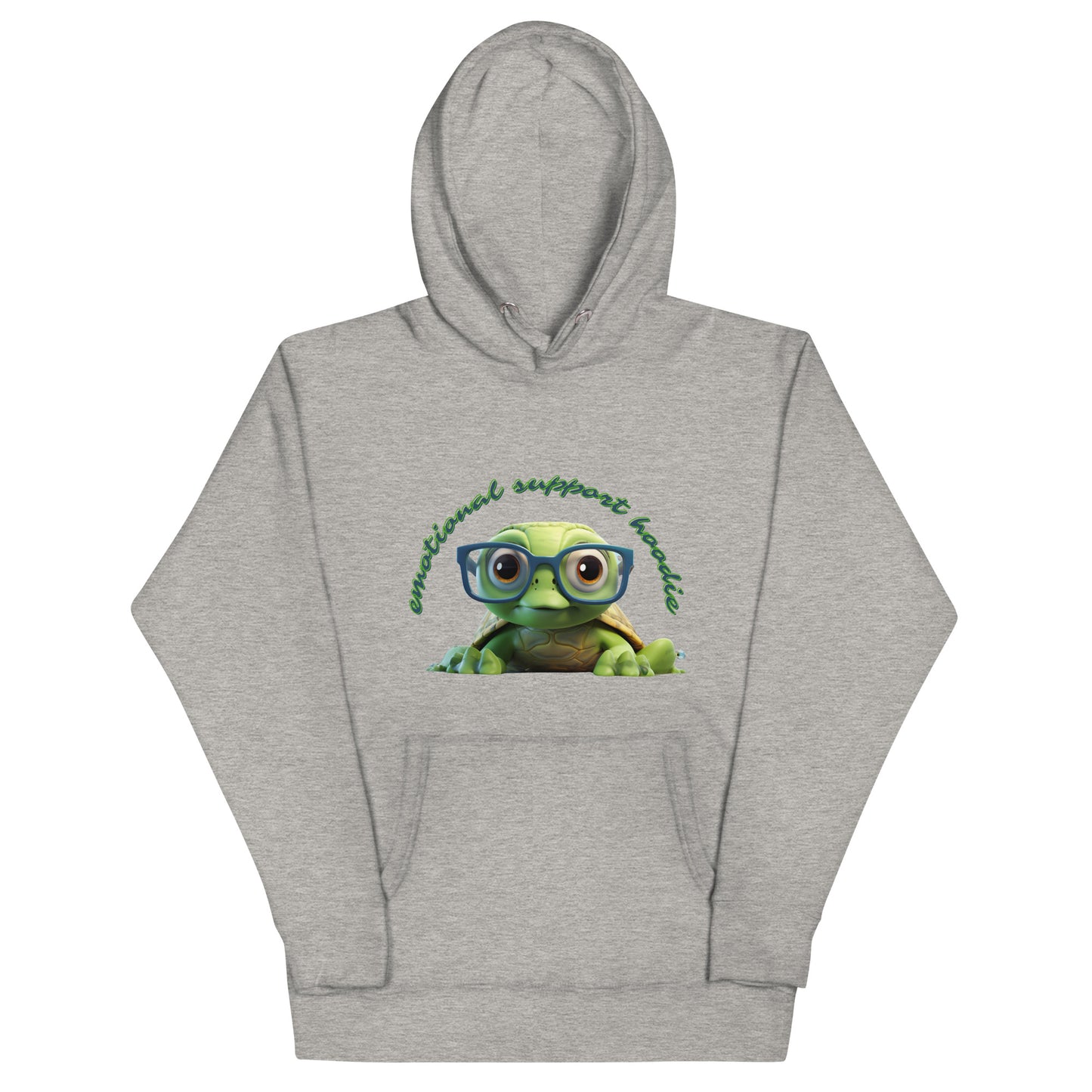 CUTE TURTLE EMOTIONAL SUPPORT Unisex Hoodie