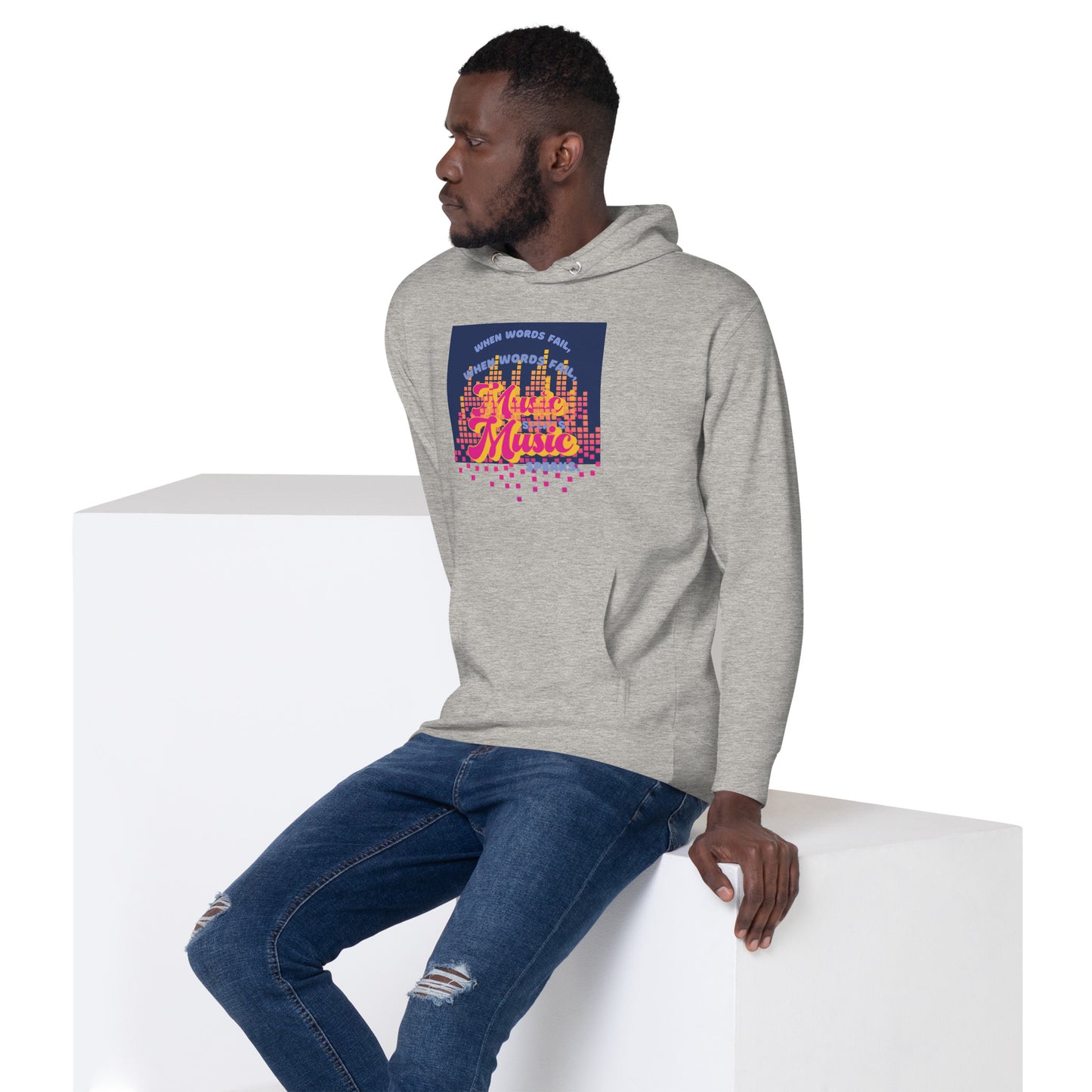 Music Speaks Unisex Hoodie