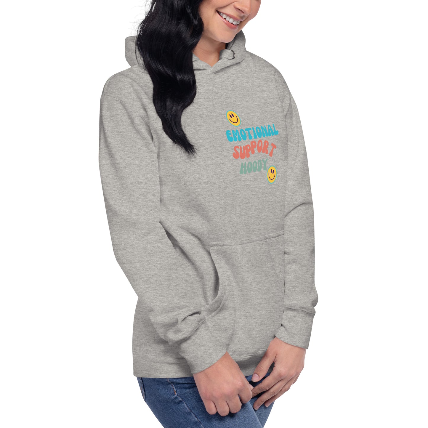 Humor Emotional Support Unisex Hoodie