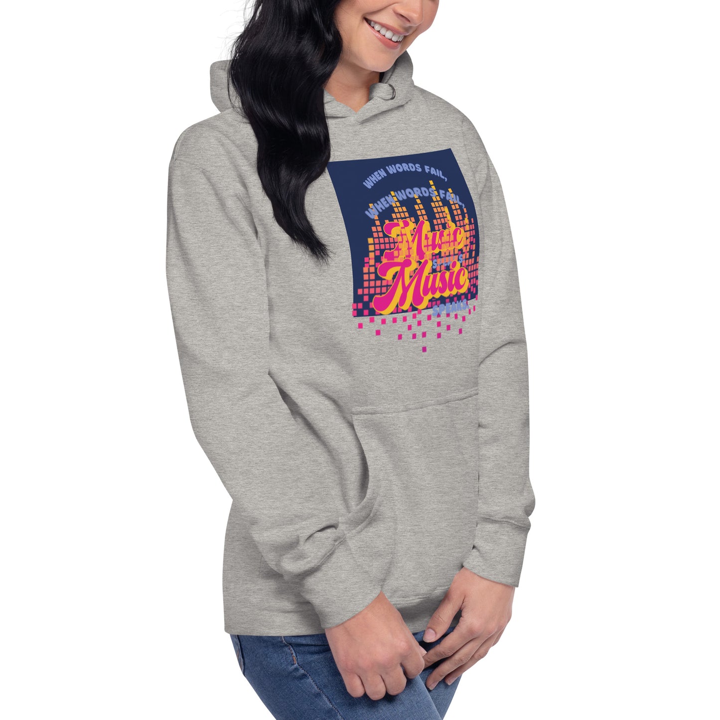 Music Speaks Unisex Hoodie