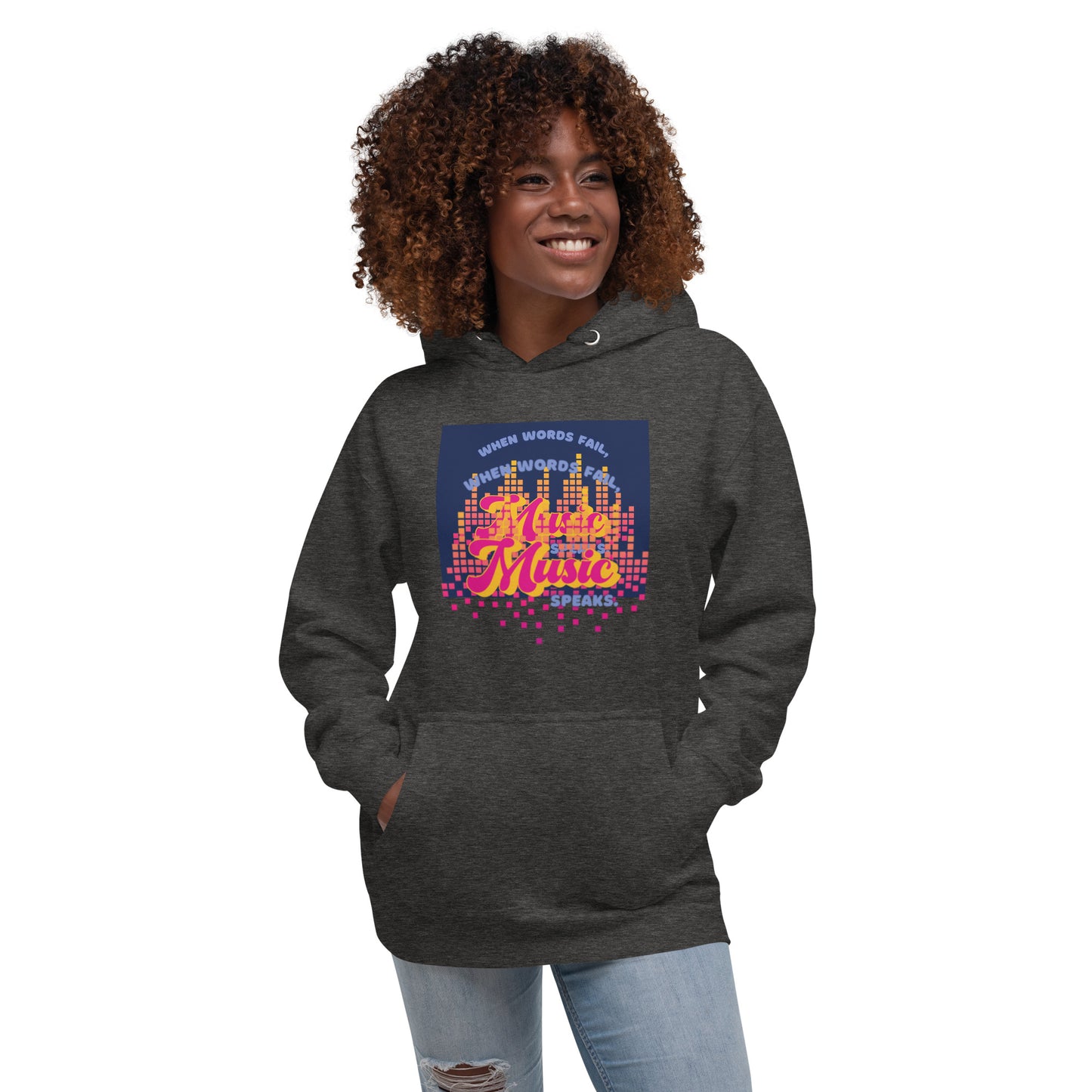 Music Speaks Unisex Hoodie