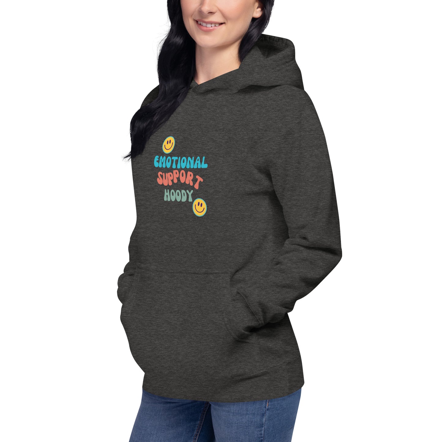 Humor Emotional Support Unisex Hoodie