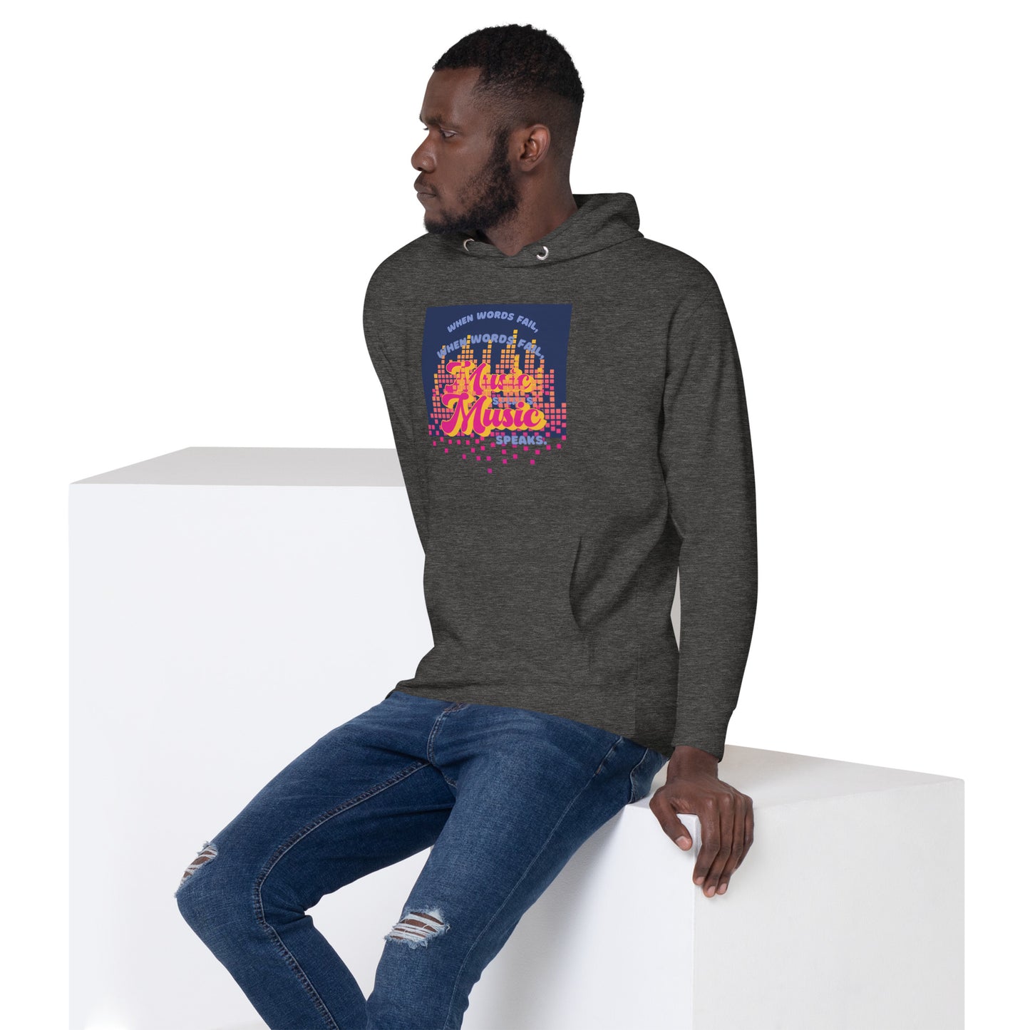 Music Speaks Unisex Hoodie