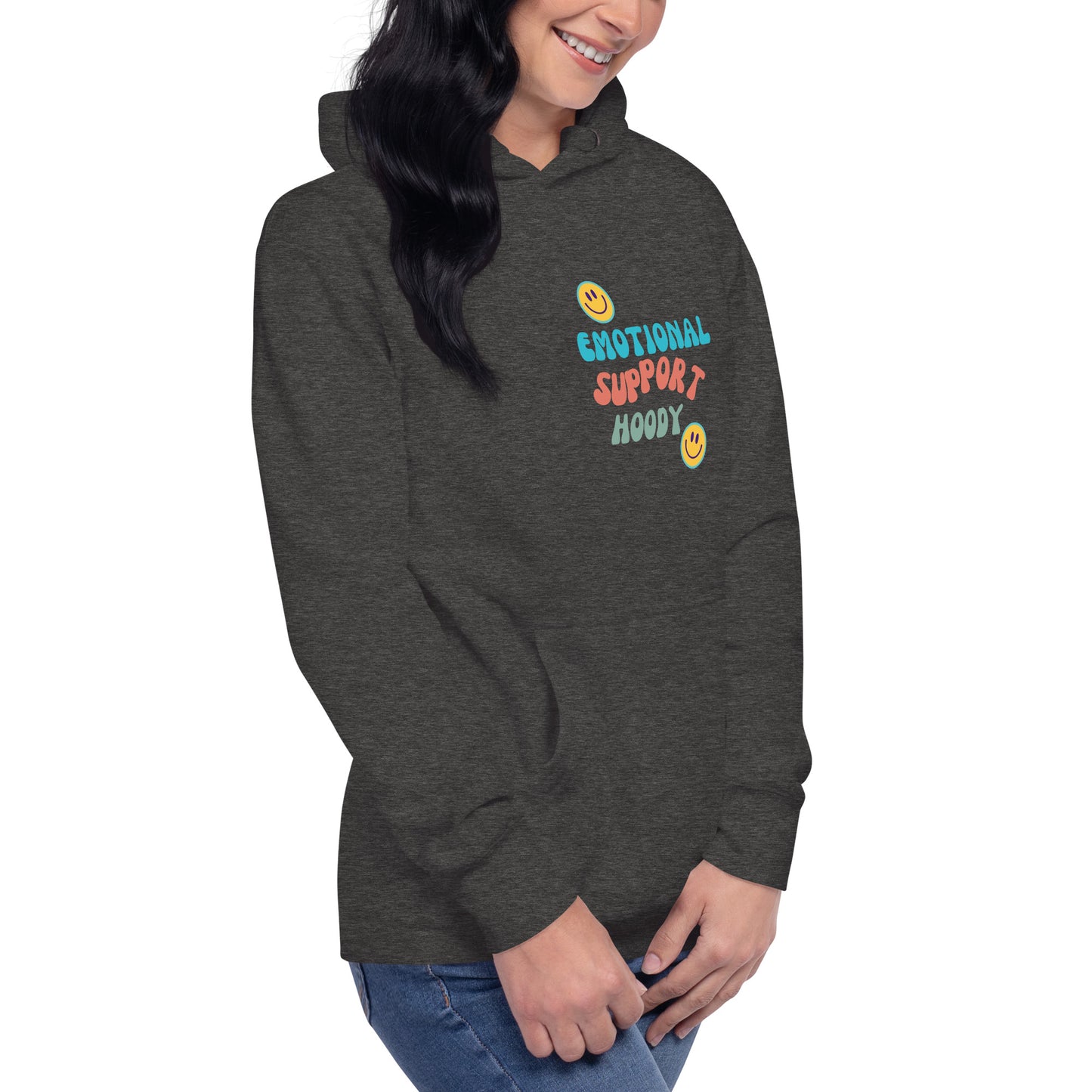 Humor Emotional Support Unisex Hoodie