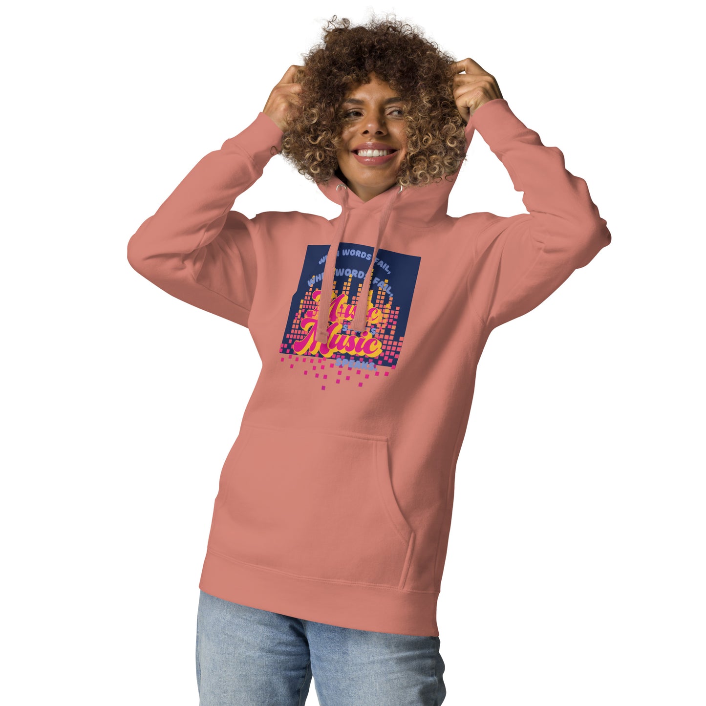 Music Speaks Unisex Hoodie