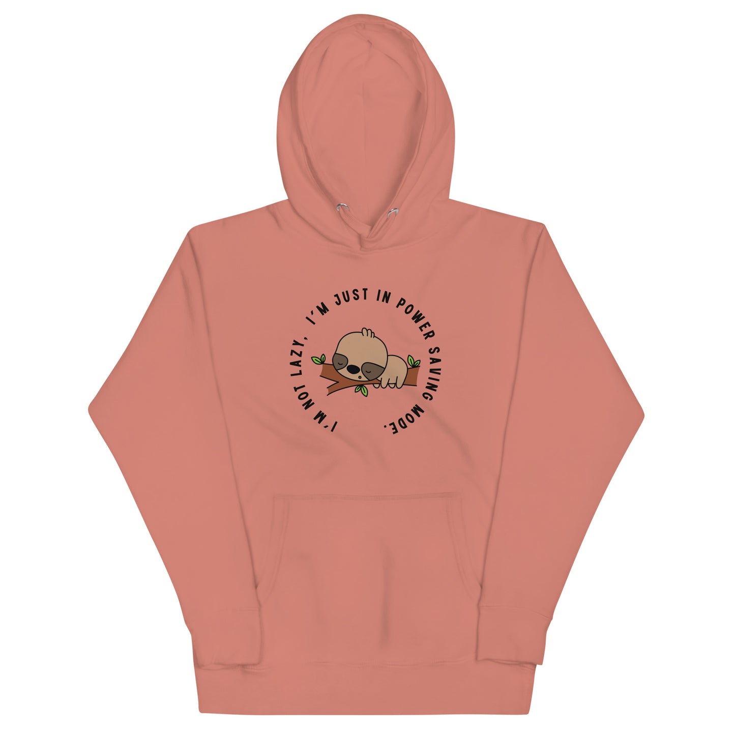 Sloth Battery Saver Mode Unisex Hoodie