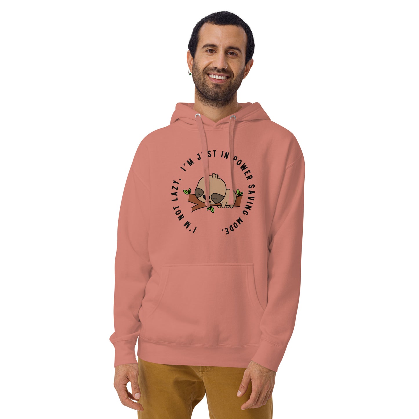 Sloth Battery Saver Mode Unisex Hoodie