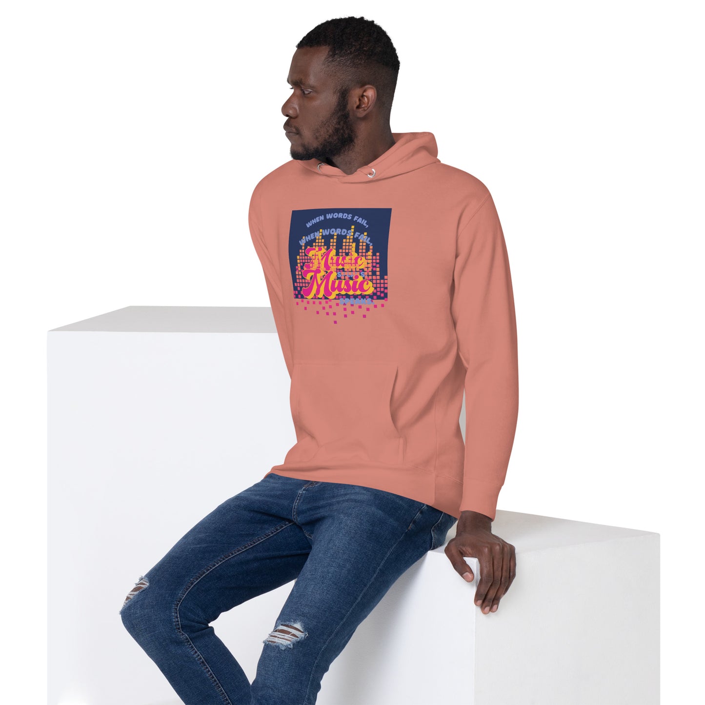 Music Speaks Unisex Hoodie