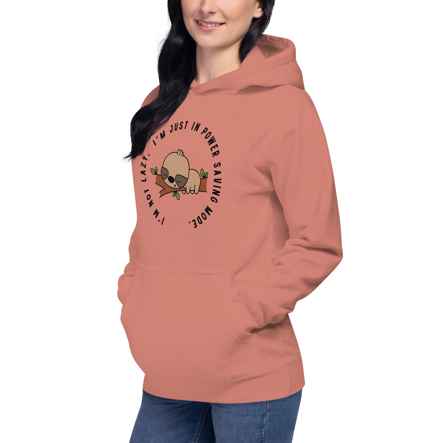 Sloth Battery Saver Mode Unisex Hoodie