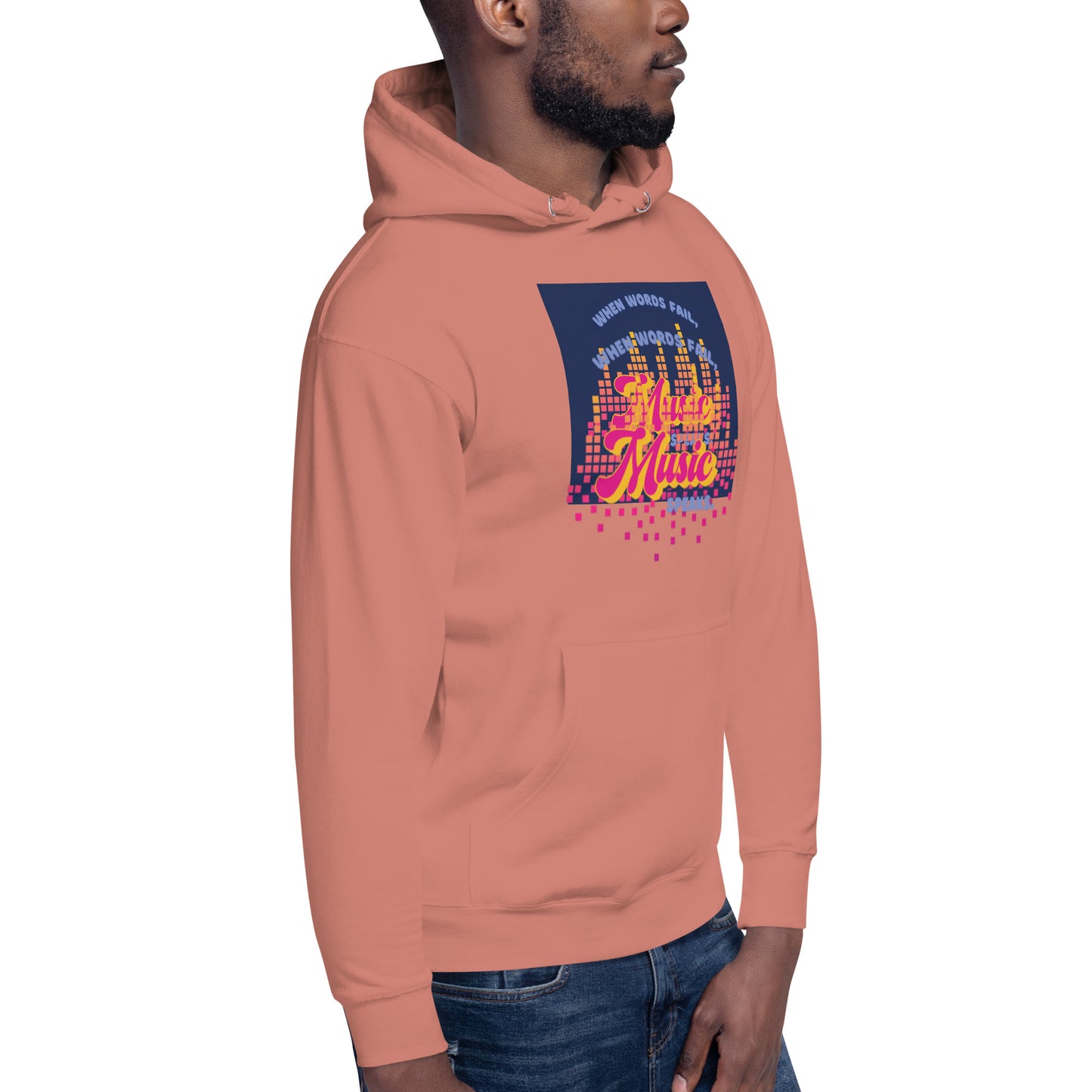 Music Speaks Unisex Hoodie