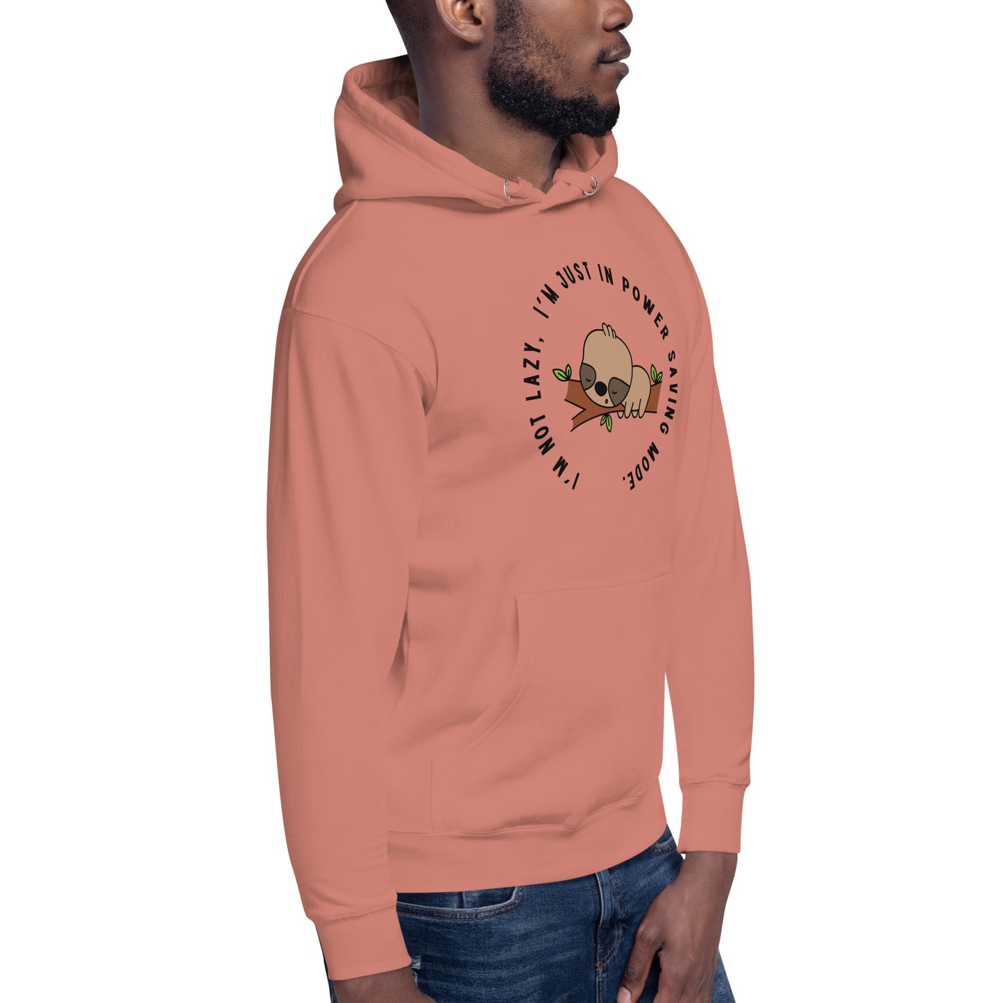 Sloth Battery Saver Mode Unisex Hoodie