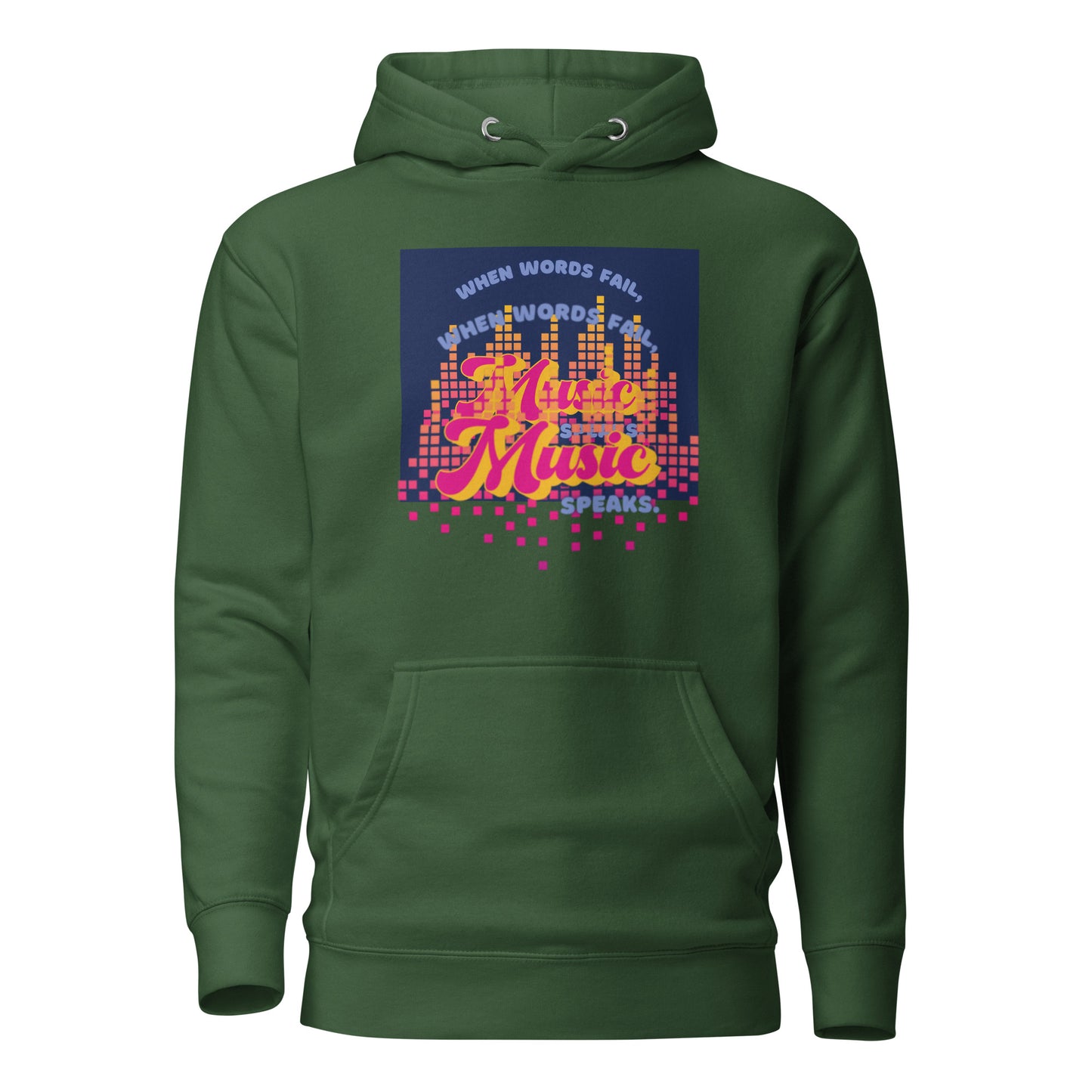 Music Speaks Unisex Hoodie