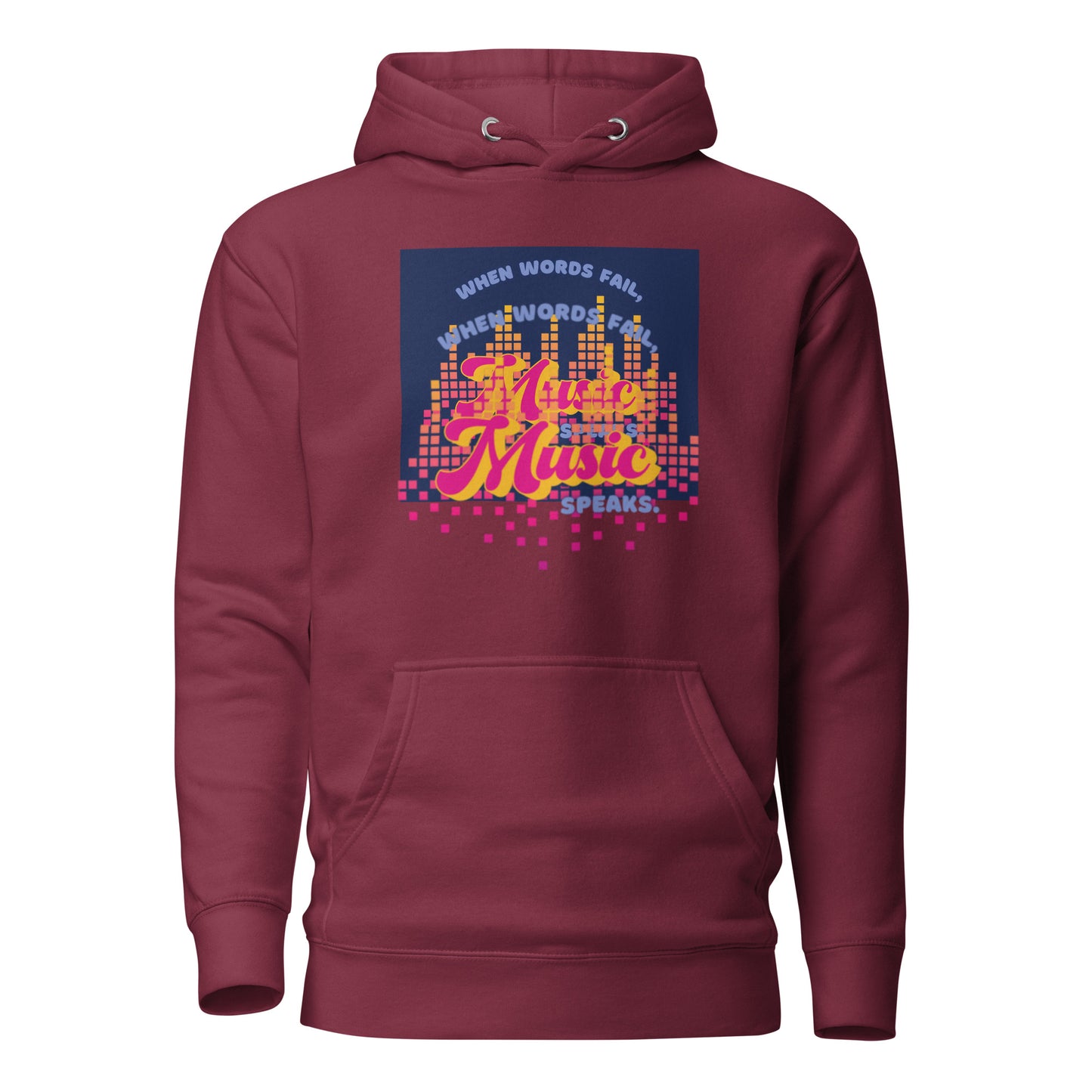 Music Speaks Unisex Hoodie