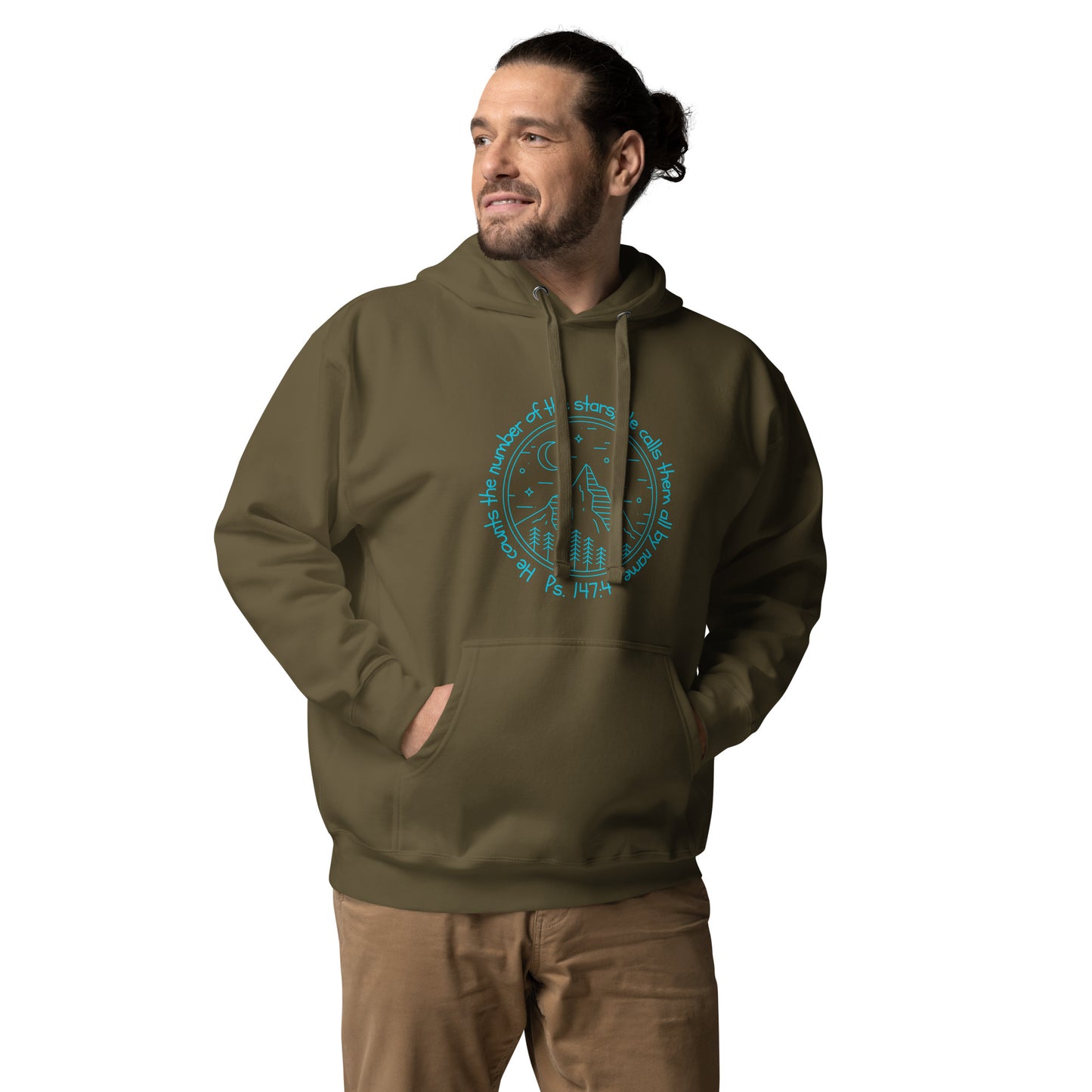 Psalm 147:4 Unisex Hoodie