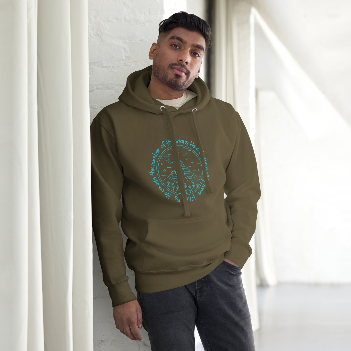 Psalm 147:4 Unisex Hoodie