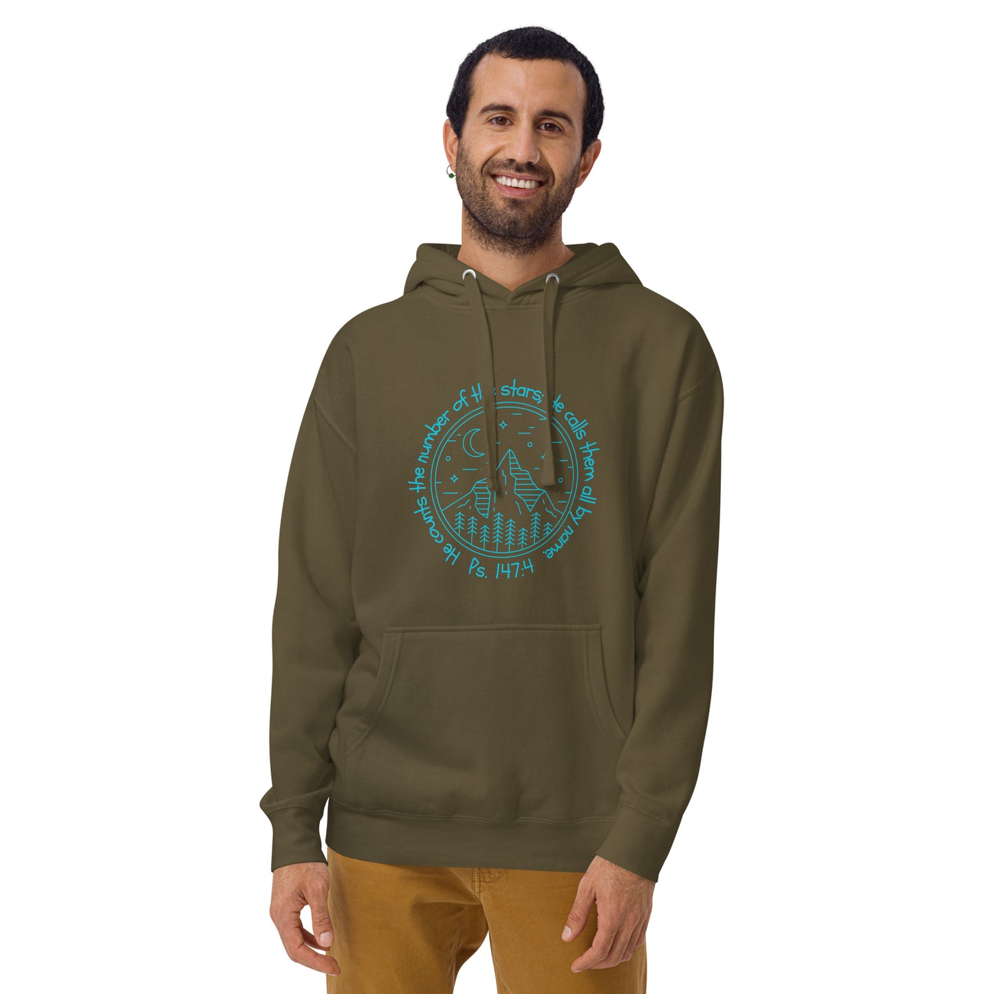 Psalm 147:4 Unisex Hoodie