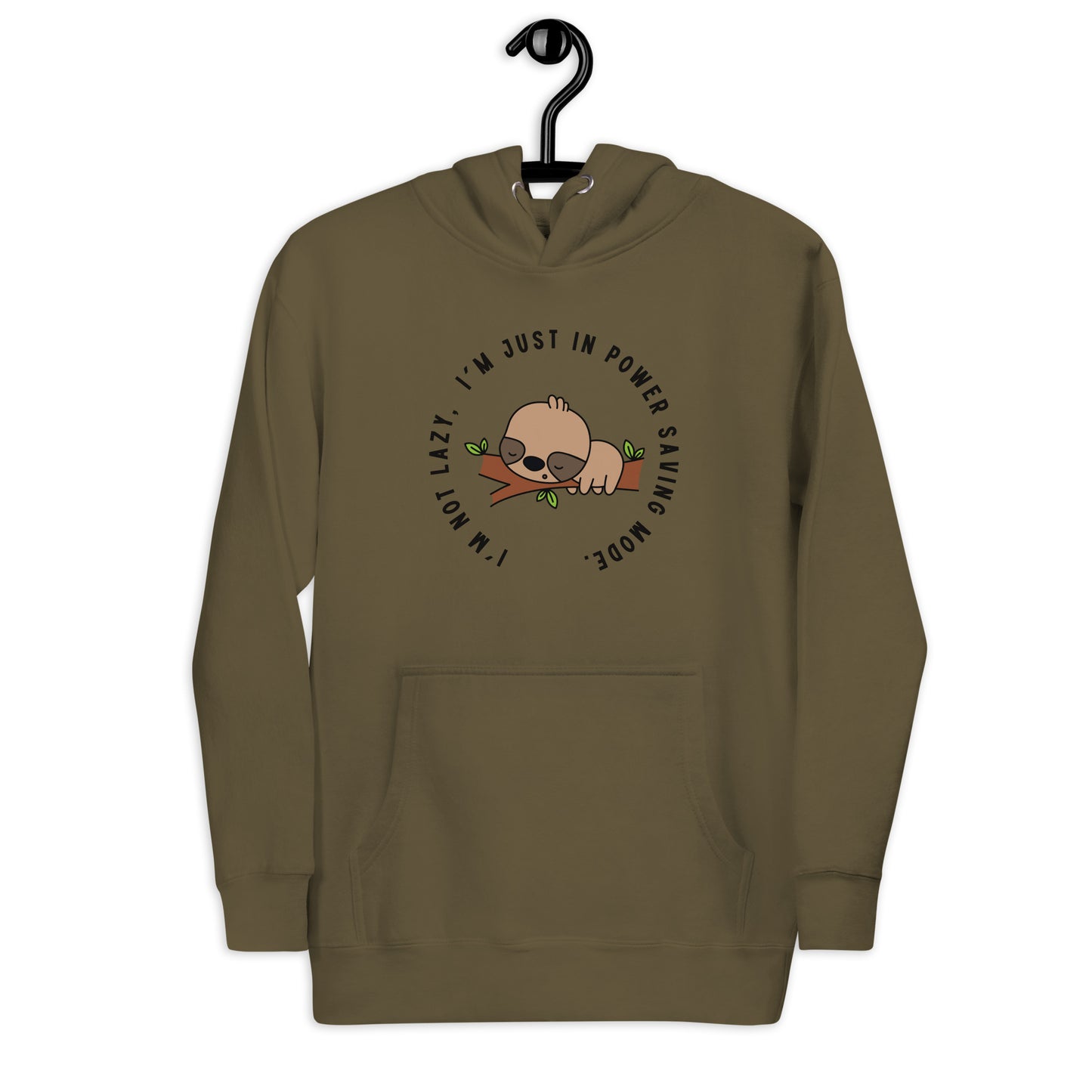 Sloth Battery Saver Mode Unisex Hoodie