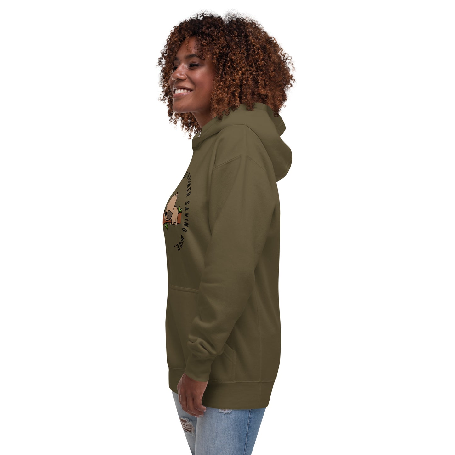 Sloth Battery Saver Mode Unisex Hoodie