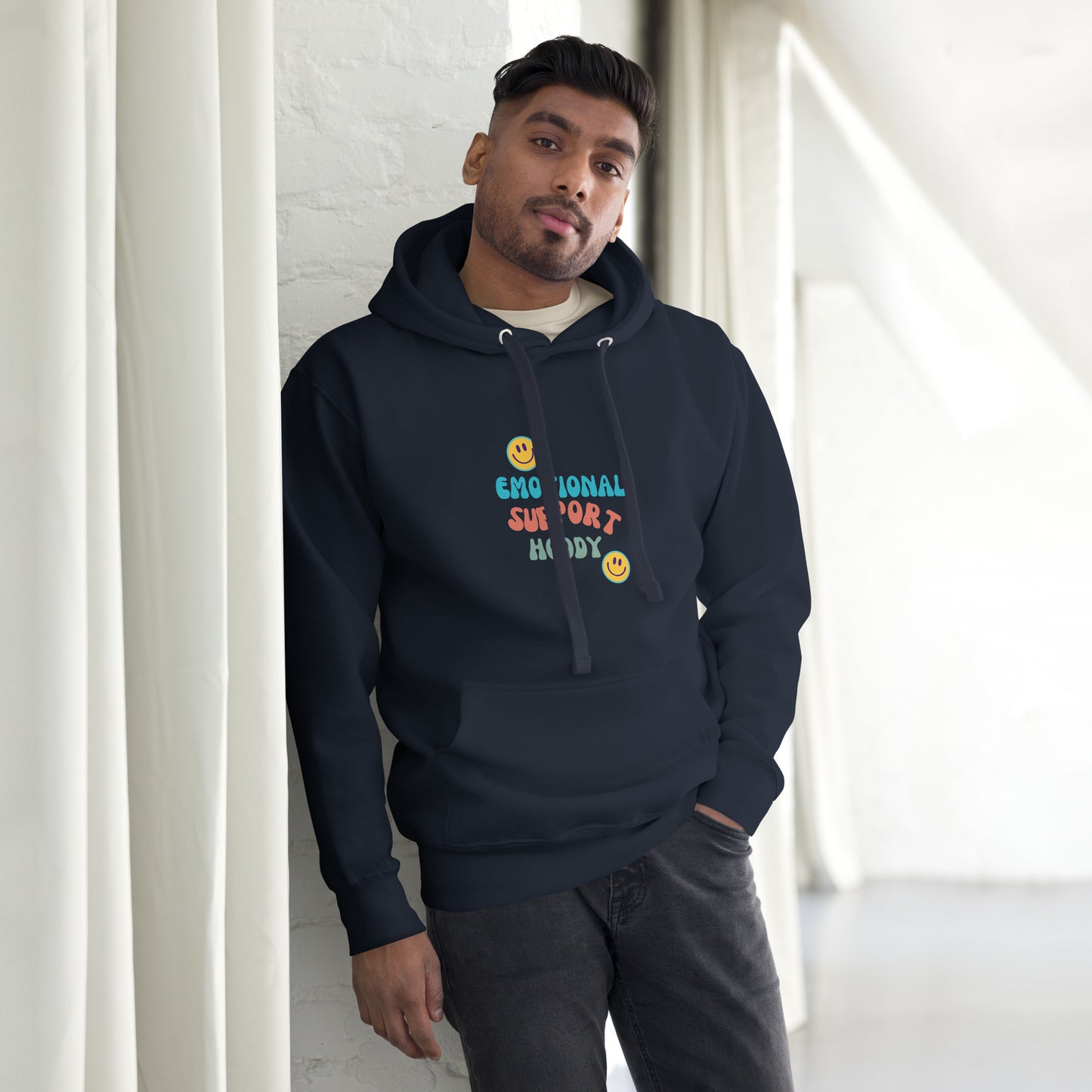 Humor Emotional Support Unisex Hoodie