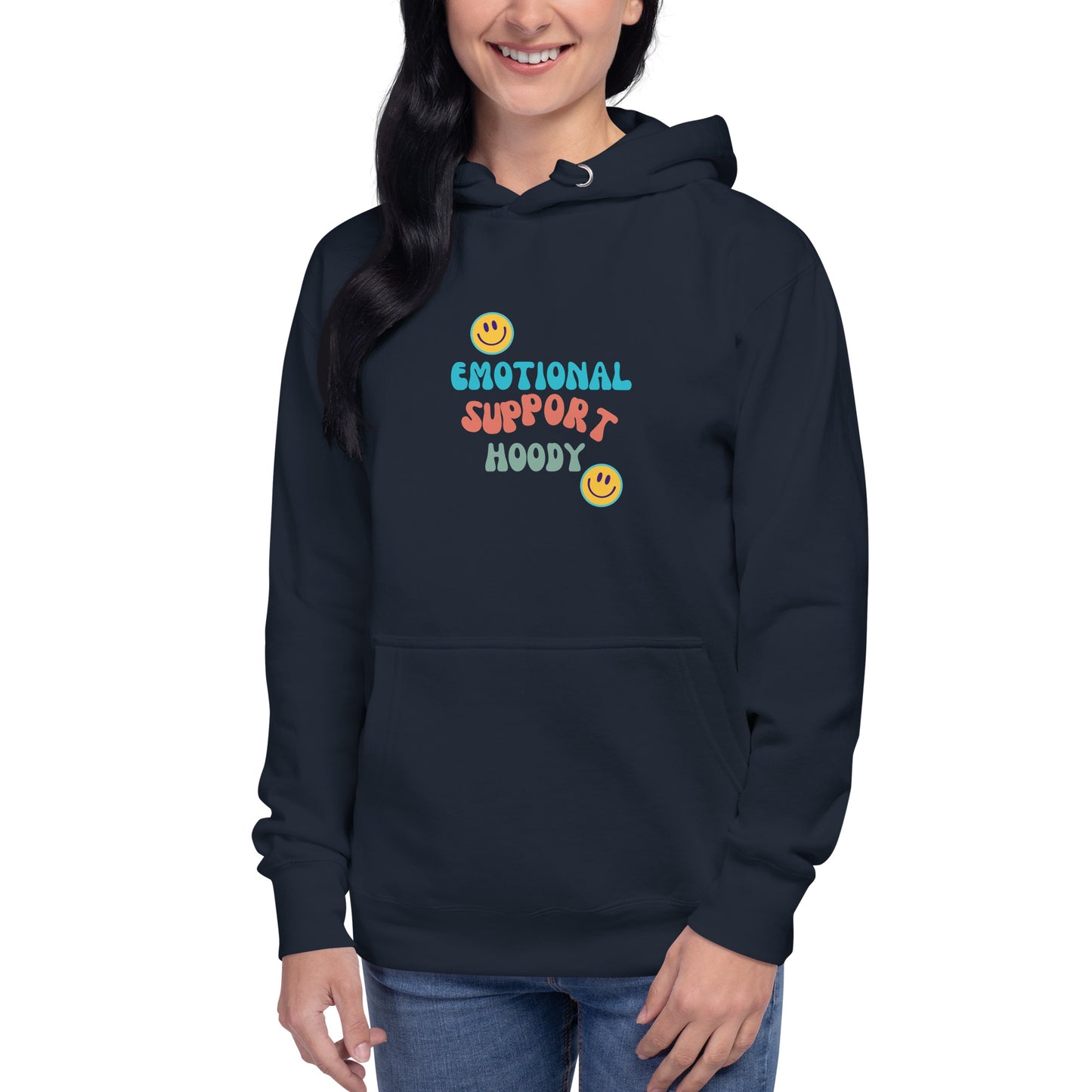 Humor Emotional Support Unisex Hoodie