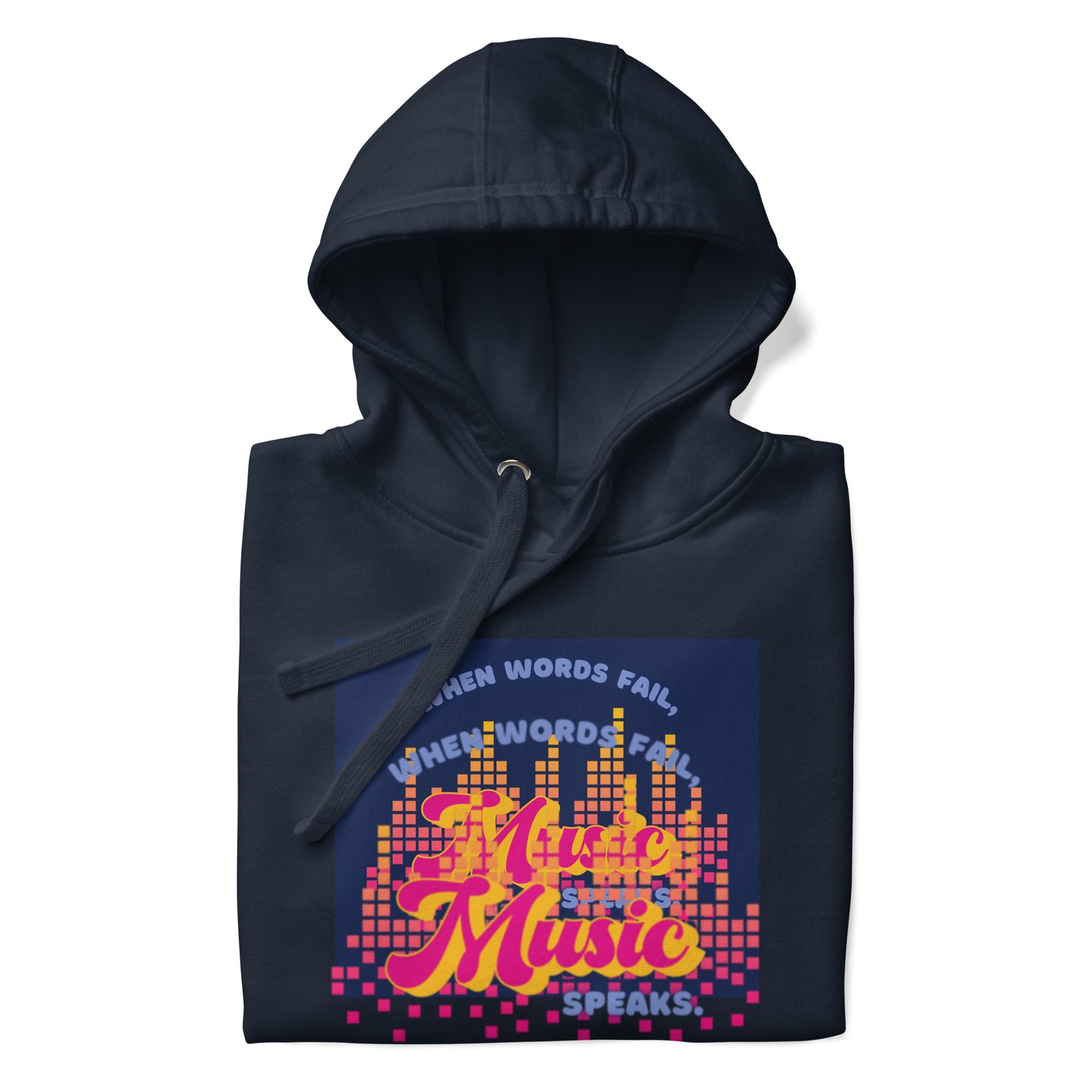 Music Speaks Unisex Hoodie