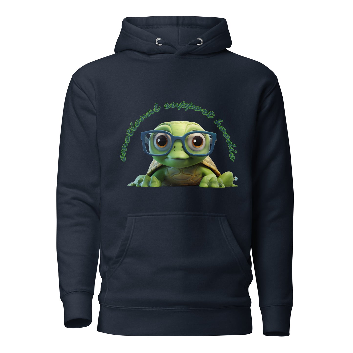 CUTE TURTLE EMOTIONAL SUPPORT Unisex Hoodie