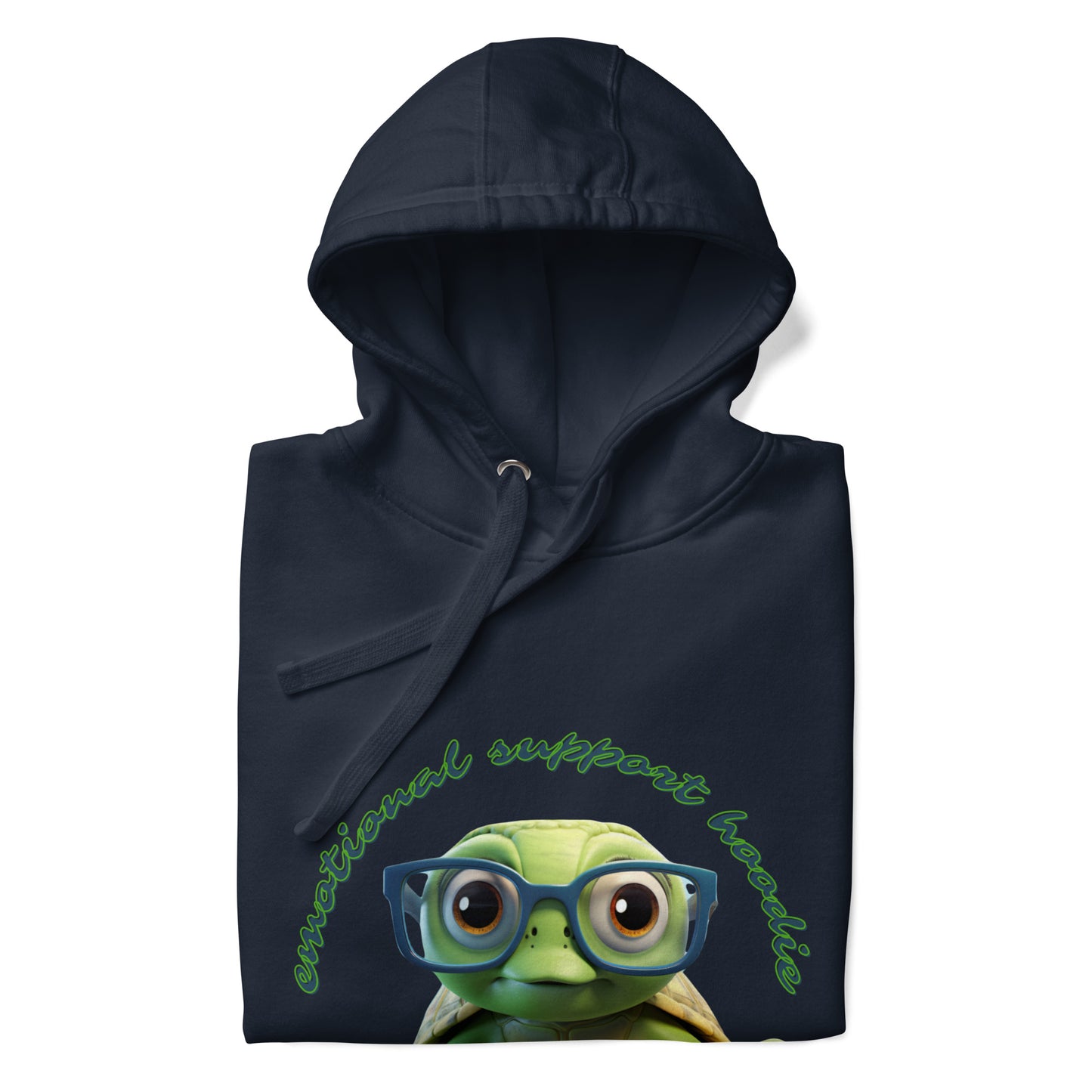 CUTE TURTLE EMOTIONAL SUPPORT Unisex Hoodie