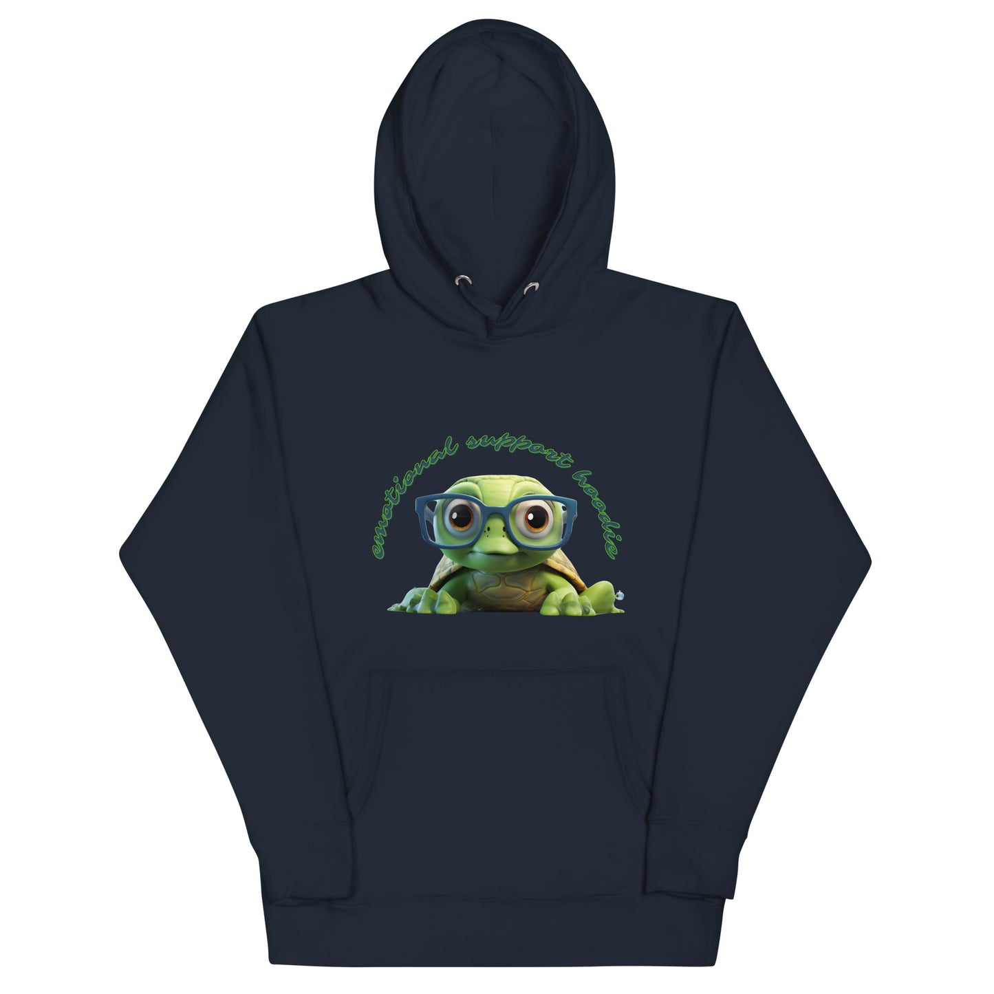 CUTE TURTLE EMOTIONAL SUPPORT Unisex Hoodie